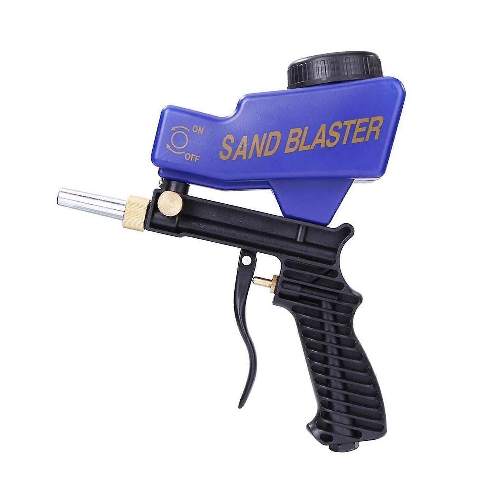 Portable Mini Sandblasting Gun, Pneumatic Sandblasting Gun, Stable Spray Pattern (Sandblasting Gun) 1 UK Sandblasting Gun
