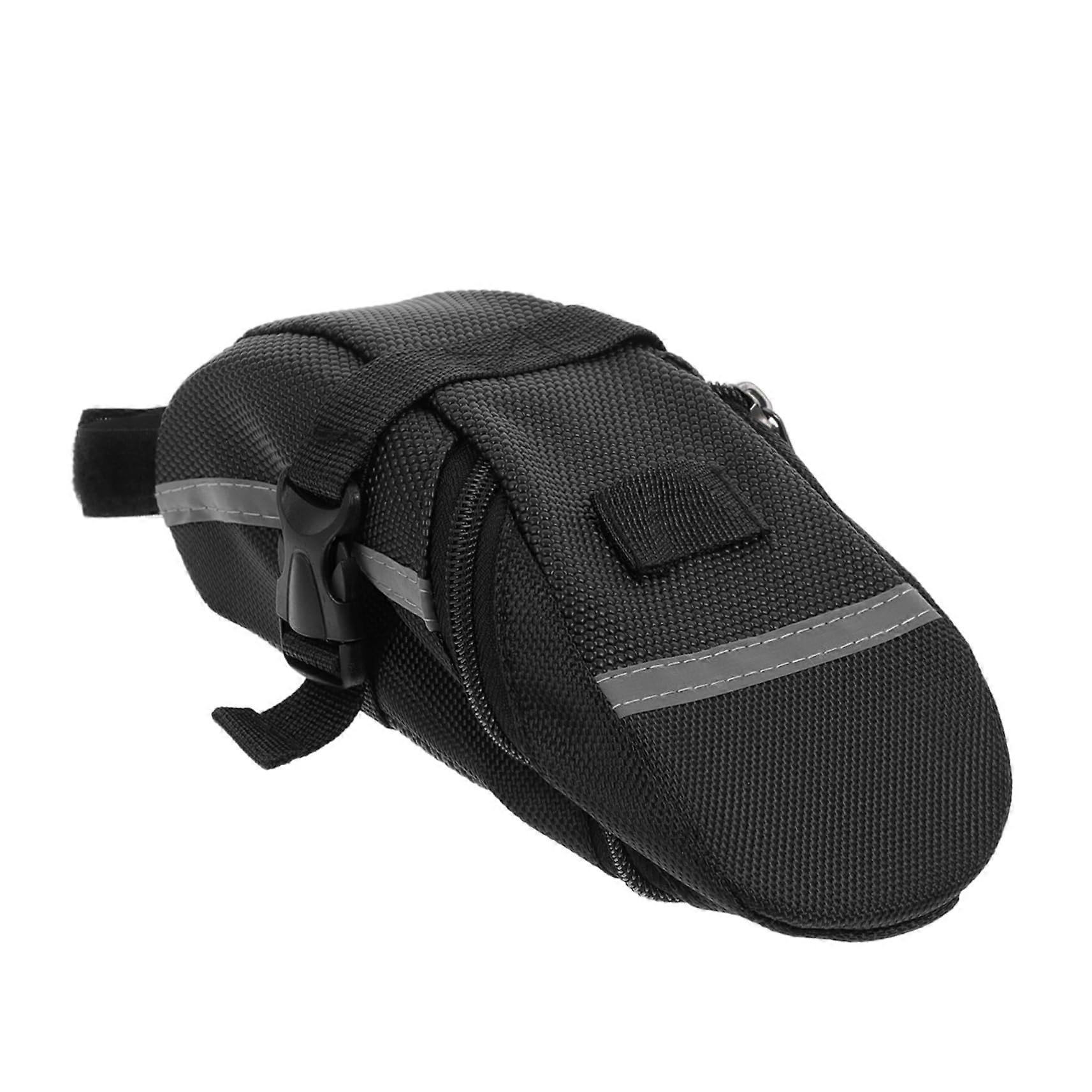 Reflective QuickRelease Bicycle Saddle Bag, Suitable for Mountain Bikes and City Bikes, Ideal for Outdoor Activities