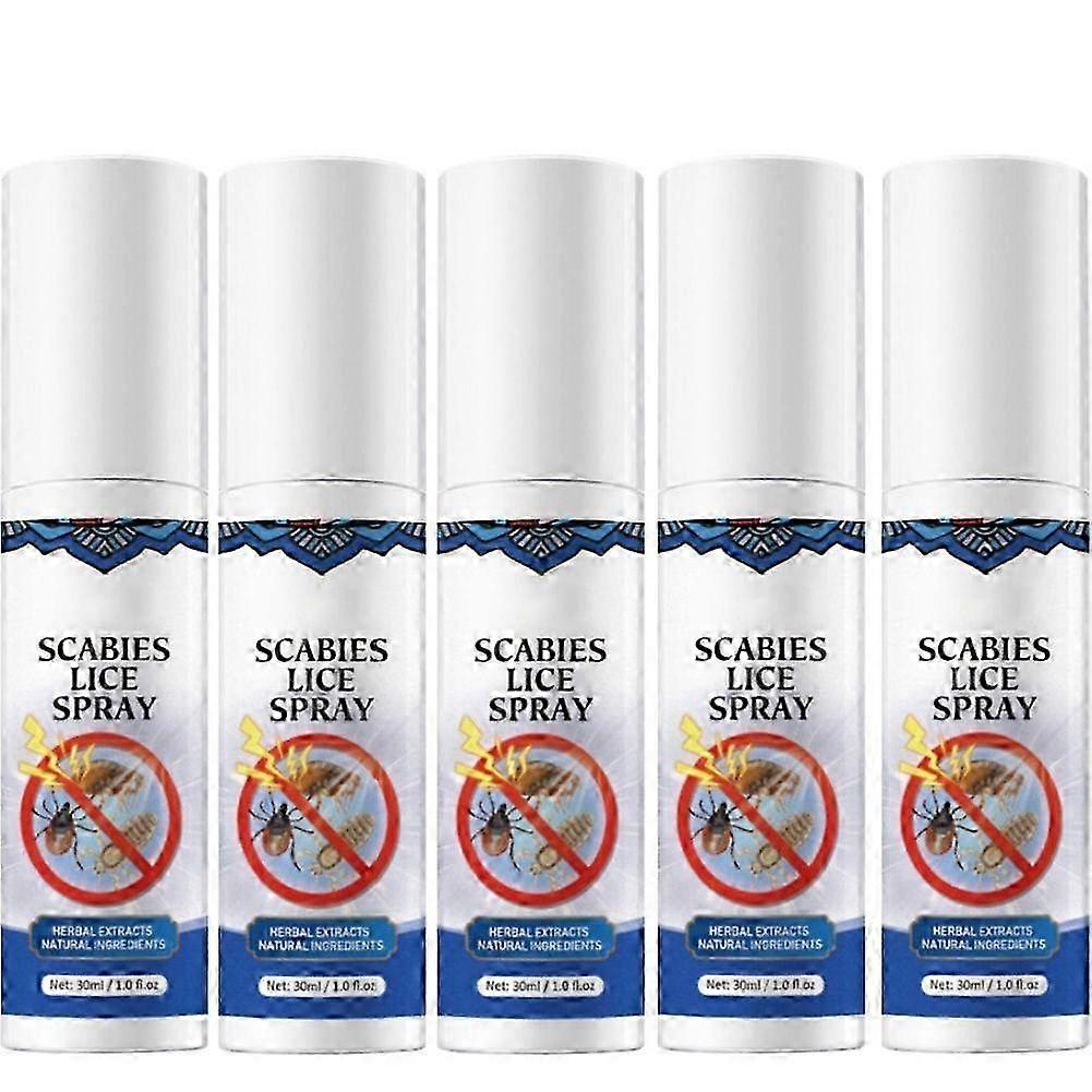 Pubic Lice Antibacterial Spray Removal Lice Eggs And Scalp Anti-itch