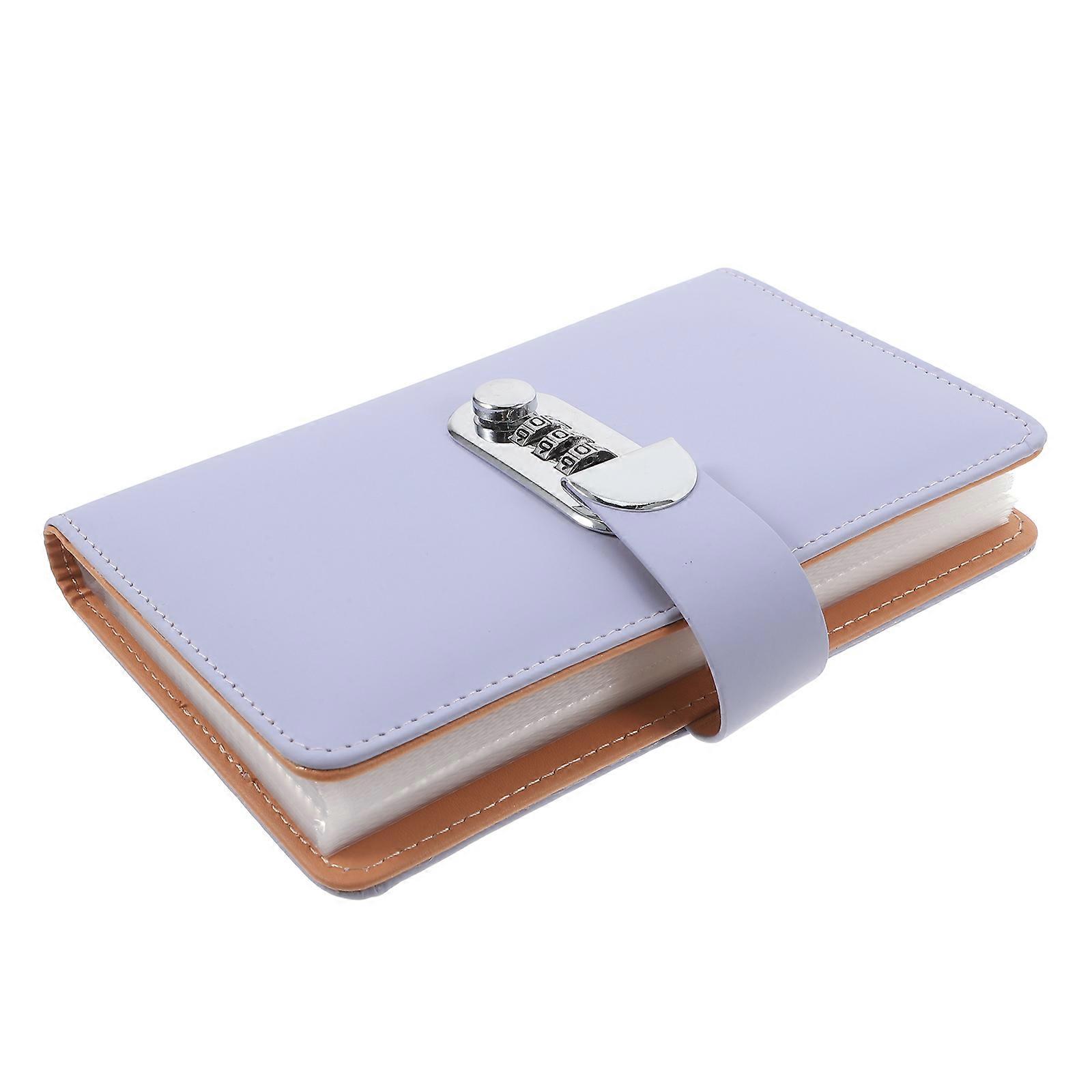 Secure Budget Binder with Lock Financial Planner Organizer for Cash, Receipts & Cards Multifunctional Savings Book with Dreamy Pages