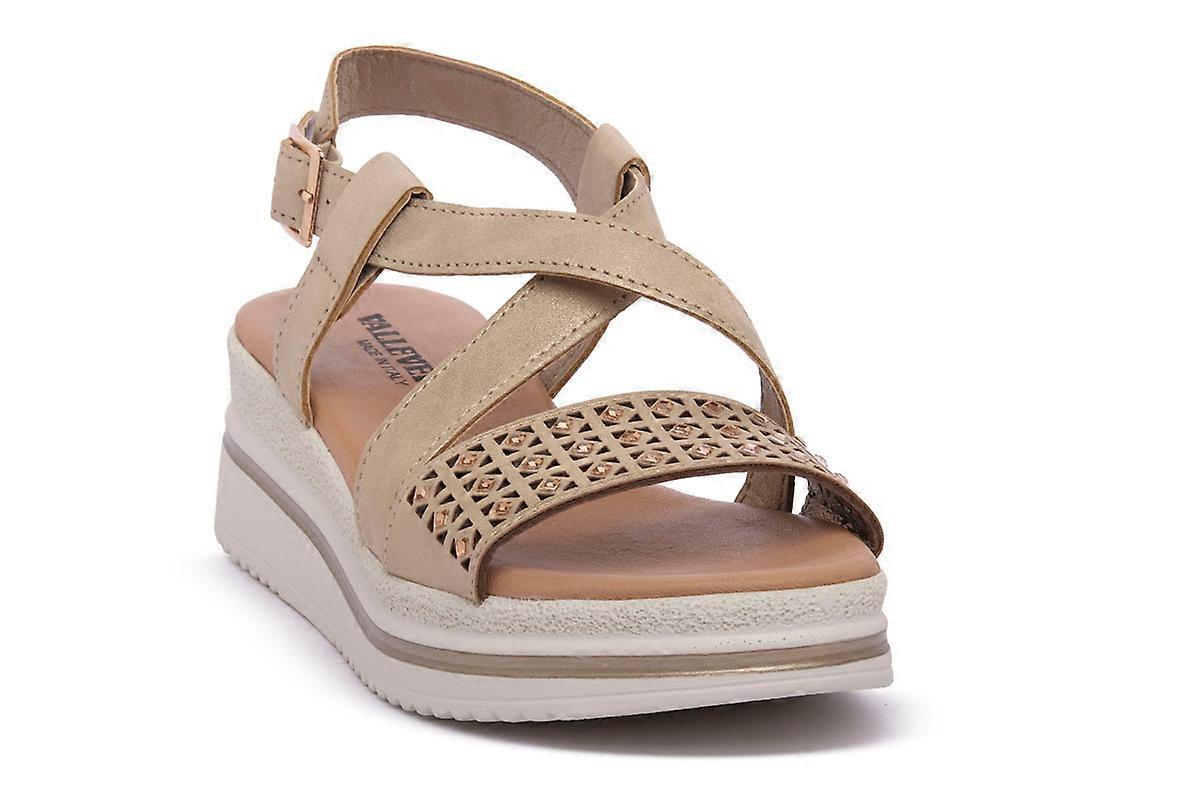 Sandales dorées Valleverde