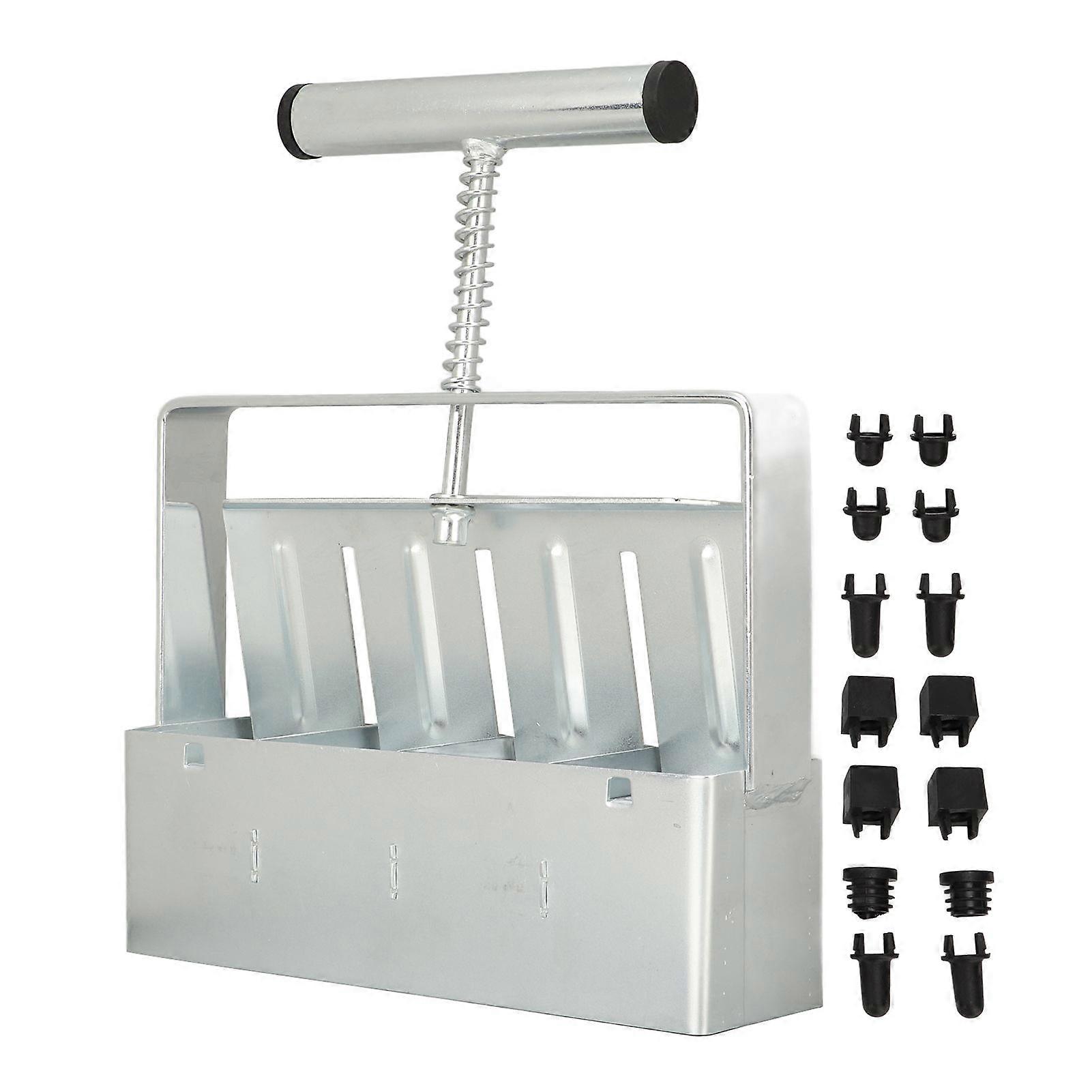 Soil Blocking Tool with Comfortable Handle Garden Tool Soil Block Maker for Seedings Cuttings