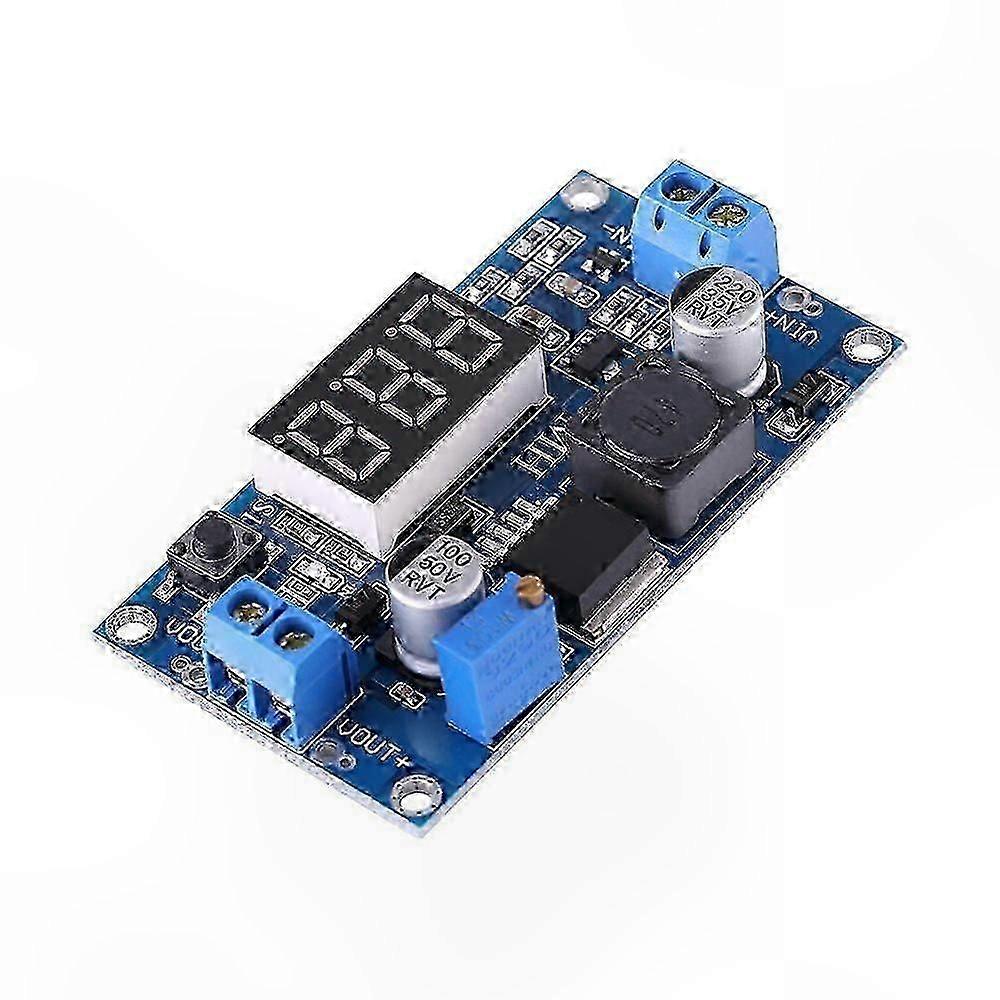 DC-DC Buck Converter Adjustable Voltage Regulator Module with LM2596S Chip