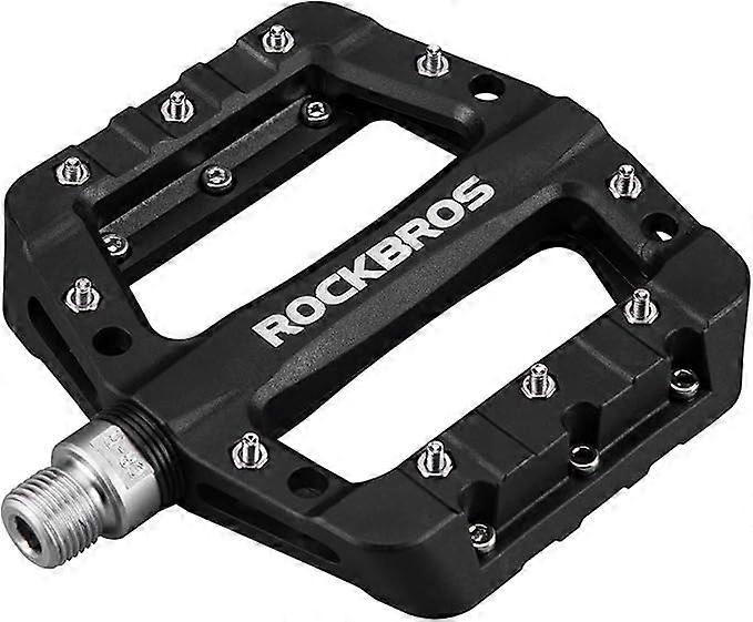 Bicycle pedal nylon composite flat pedal 9/16 mountain bike pedal