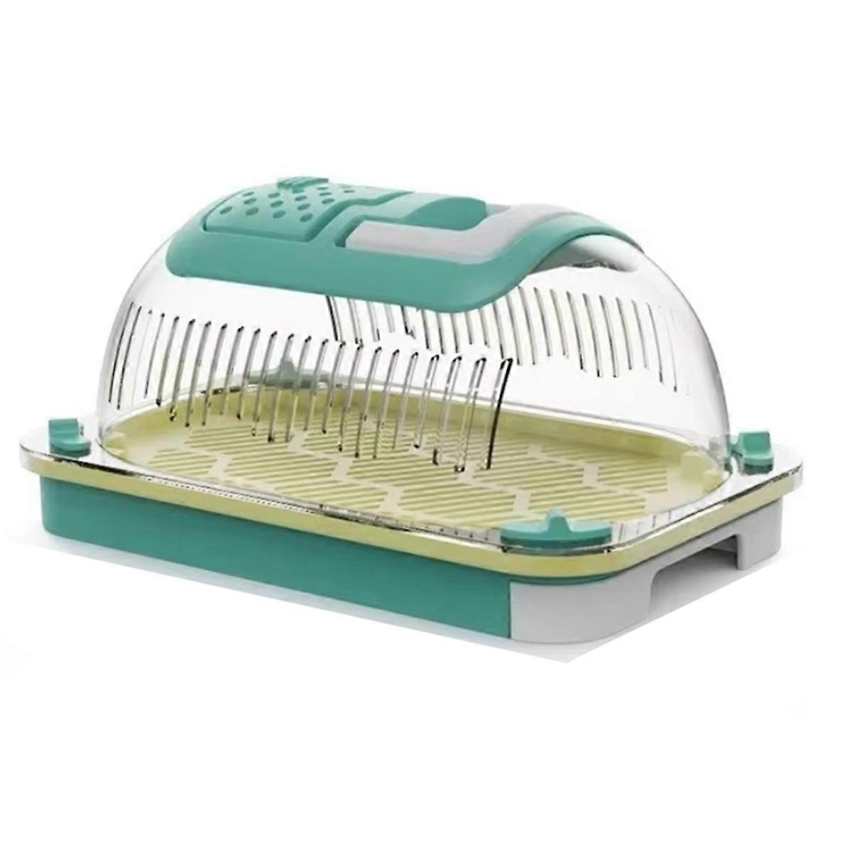 Portable Insect Breeding Box, Ideal for Reptiles, Silkworms, Snails, Lizards,Large Capacity Observa