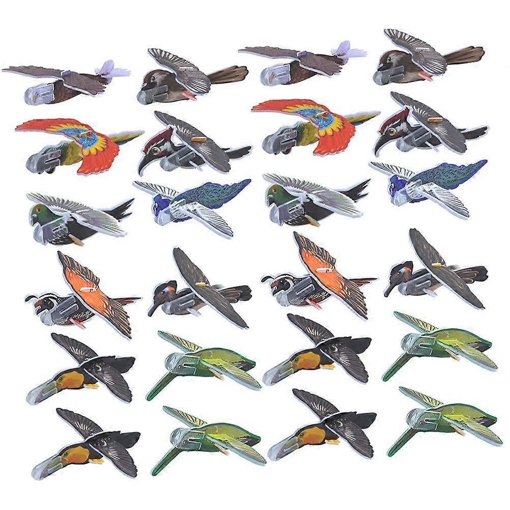 Airplane Flying Toy for Kids Eva Assorted Color Hand-Eye Coordination Training 25Pcs