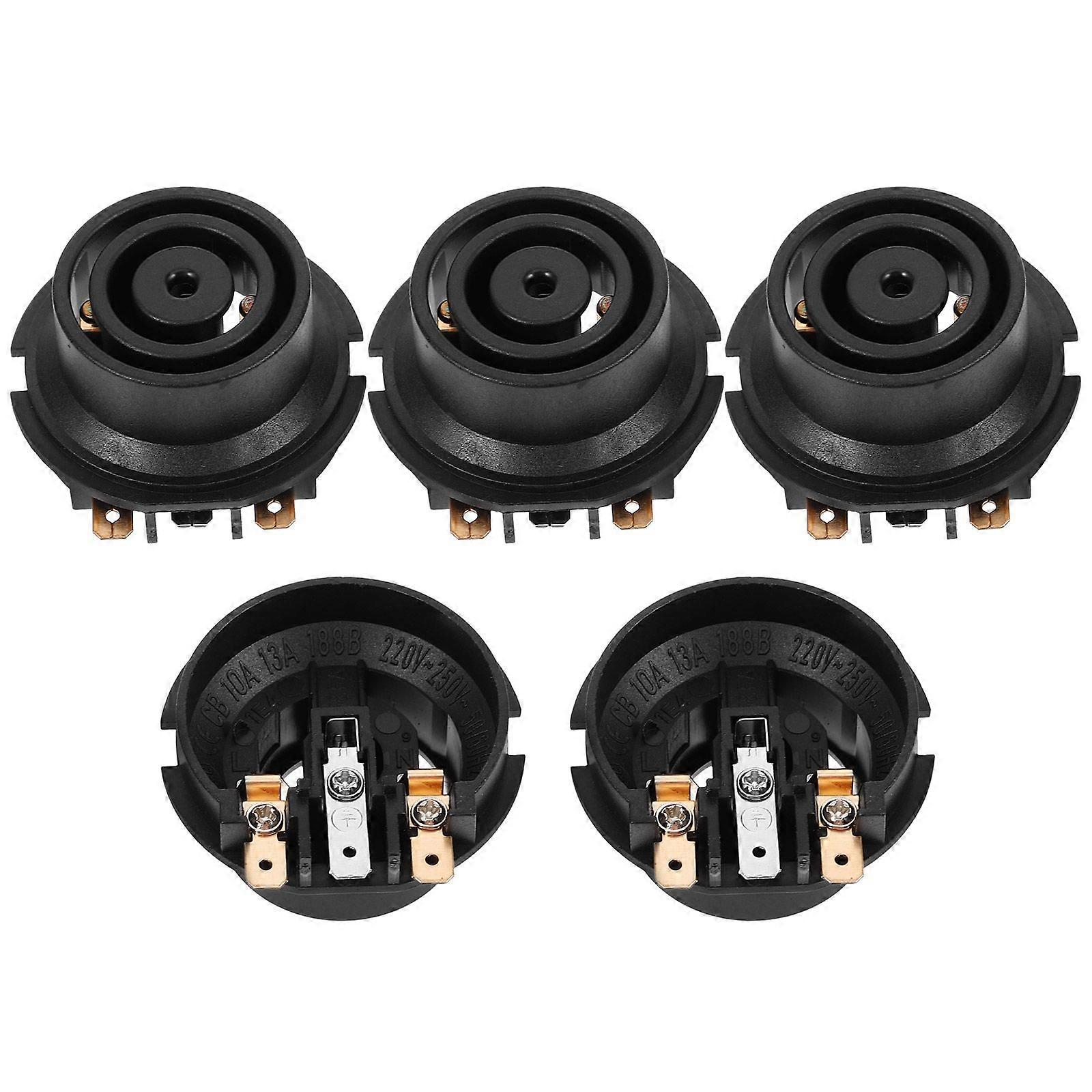 5pcs Electric Kettle Coupler Electric Kettle Base Kettle Replacement Temperature Control Coupler