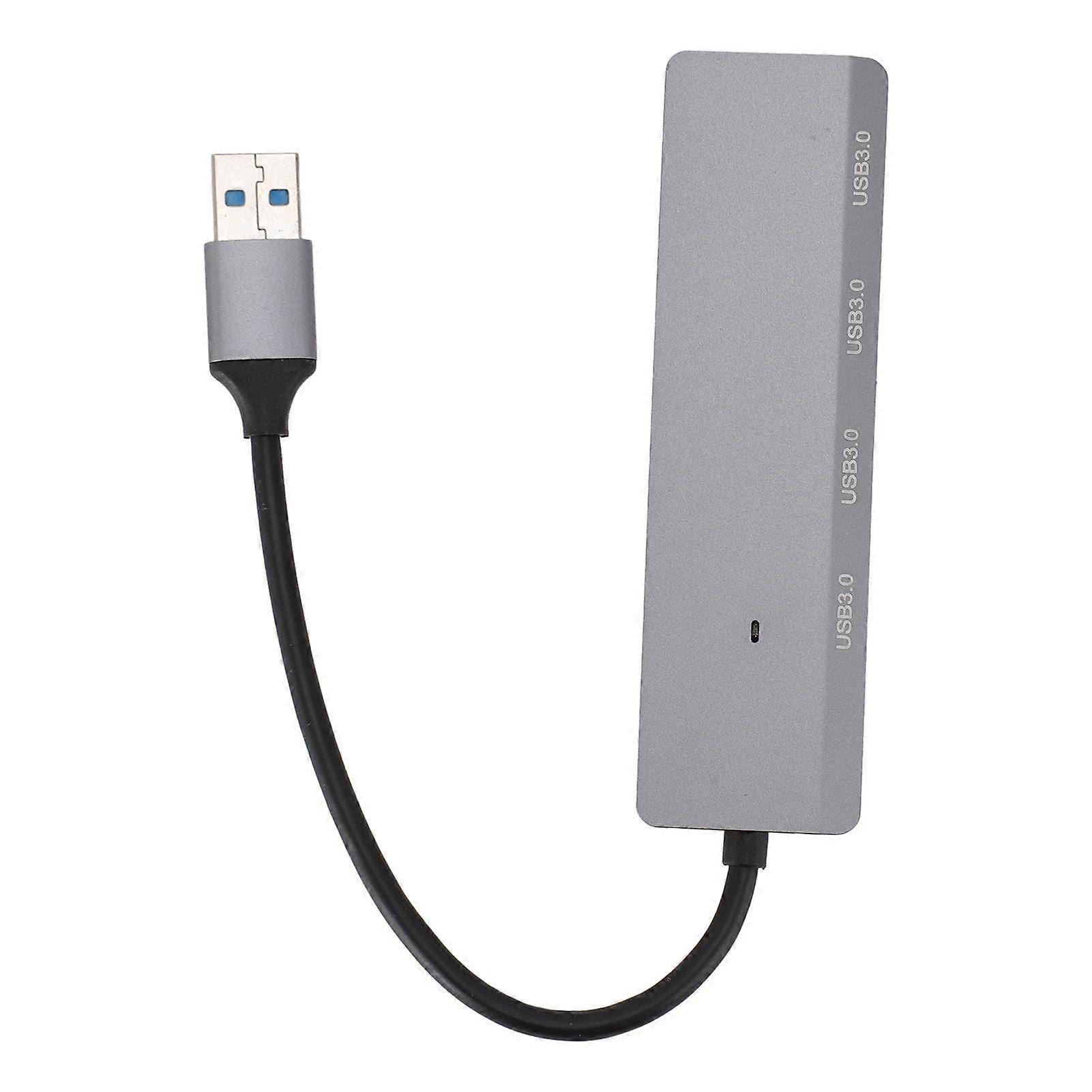 4 Port USB 3.0 Hub 5Gbps Speed USB Multiport Adapter for Desktop Laptop Flash Drive HDD Printer PC Keyboard