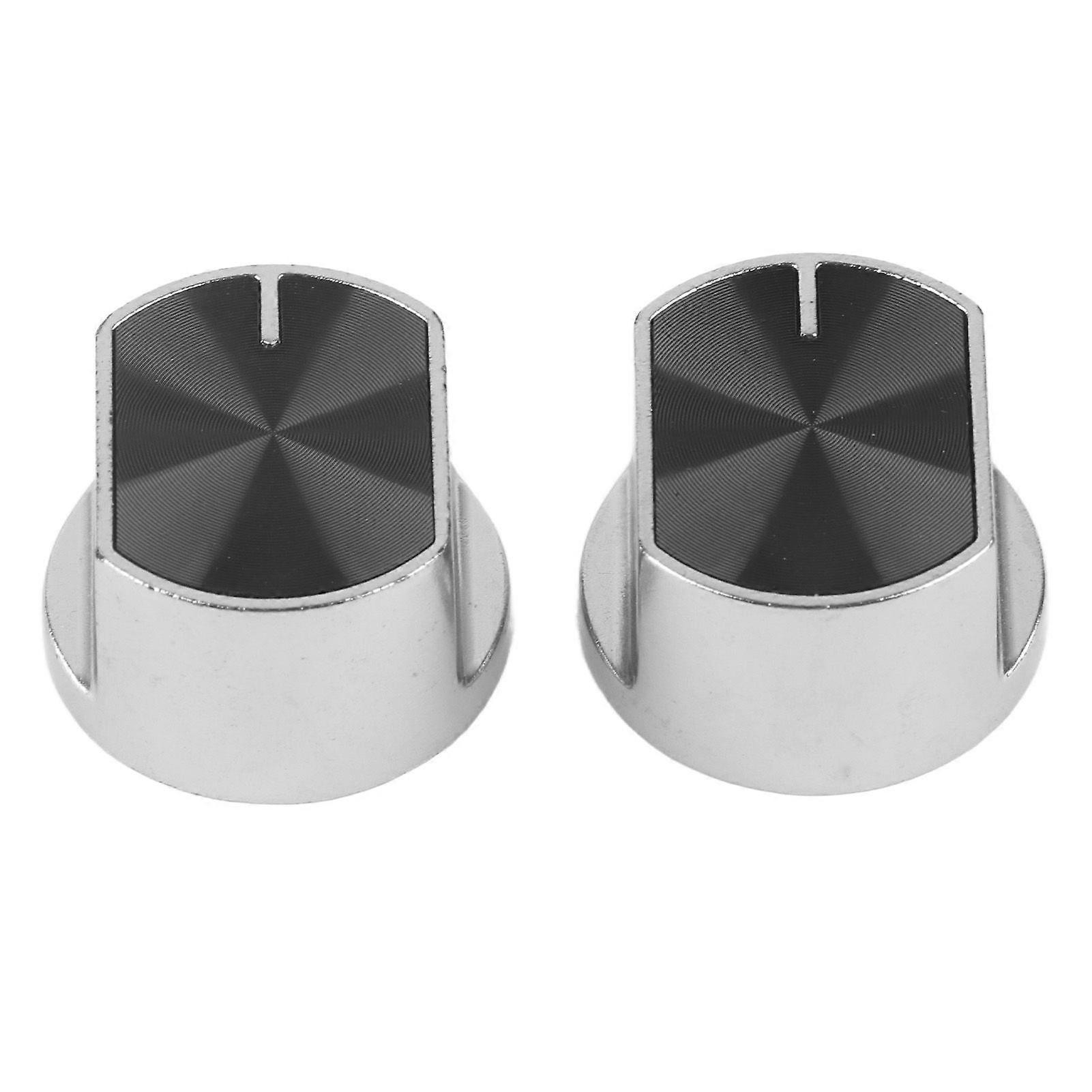 2pcs Universal Gas Stove Cooker Part Control Knobs Replacement Zinc Alloy Rotary Switch