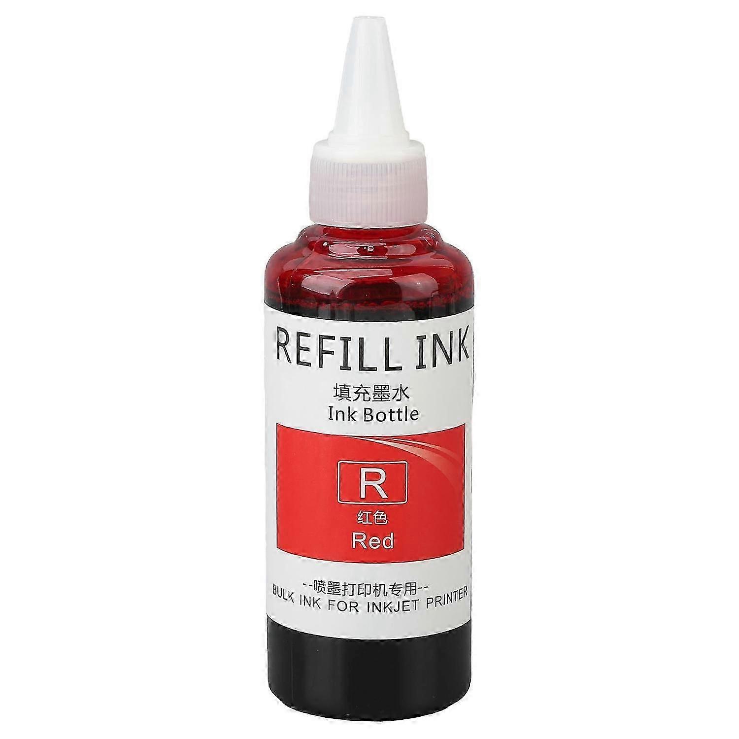 Stamp Refill Ink 100ml High Adhesion Quick Drying Colorfast Widely Used Egg Dater Ink for Business S