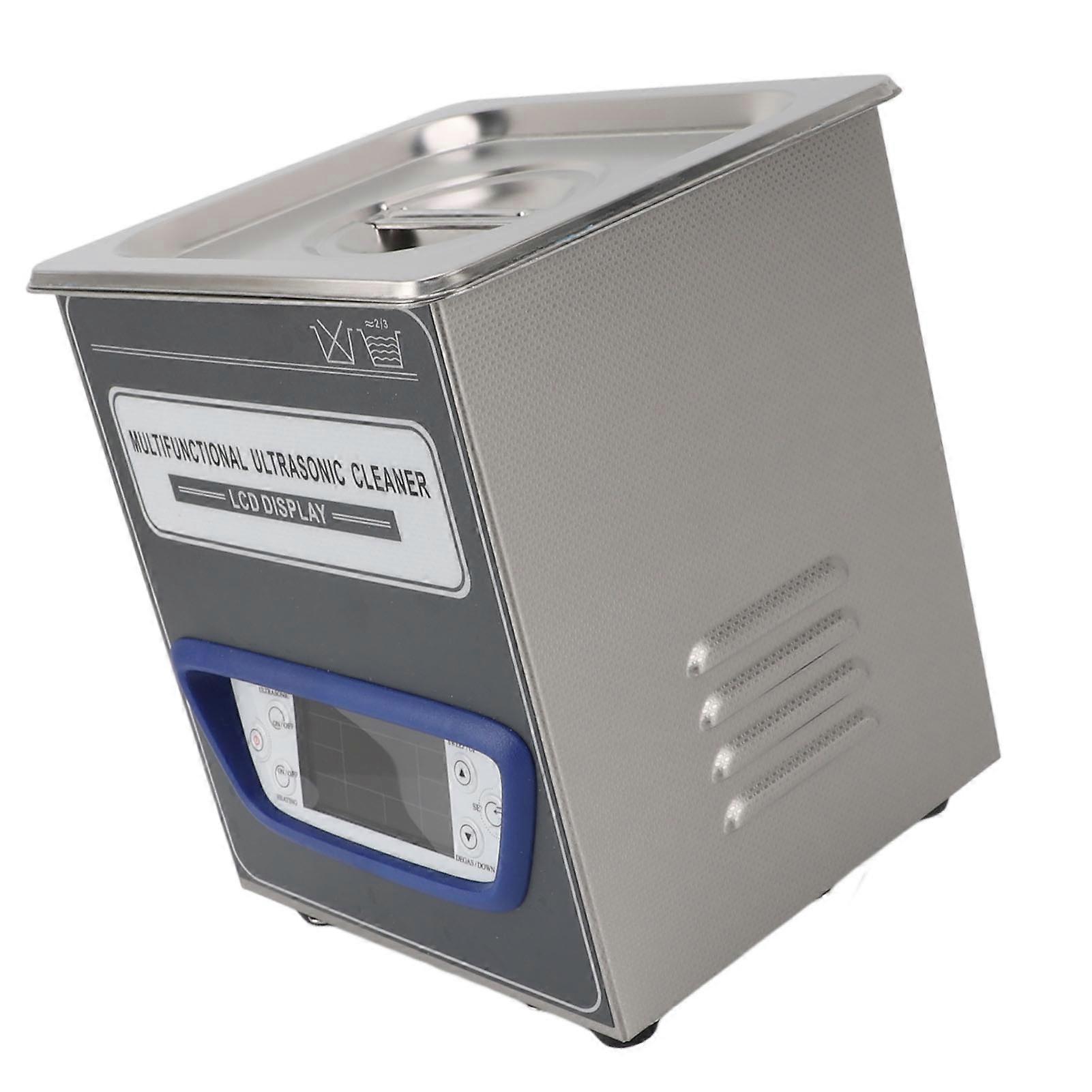 1.3L Ultrasonic Cleaner with LCD Display & Self Heating 110V US Plug