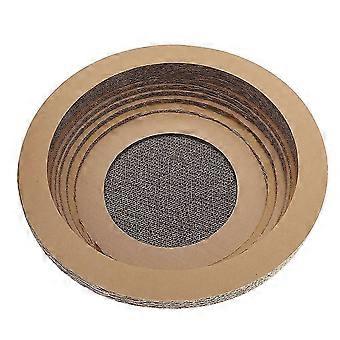 Pet Corrugated Paper Cat Claw Grinding Large Bowl-Shaped Scratch Board Sleeping Nest Toy Eco-friendly