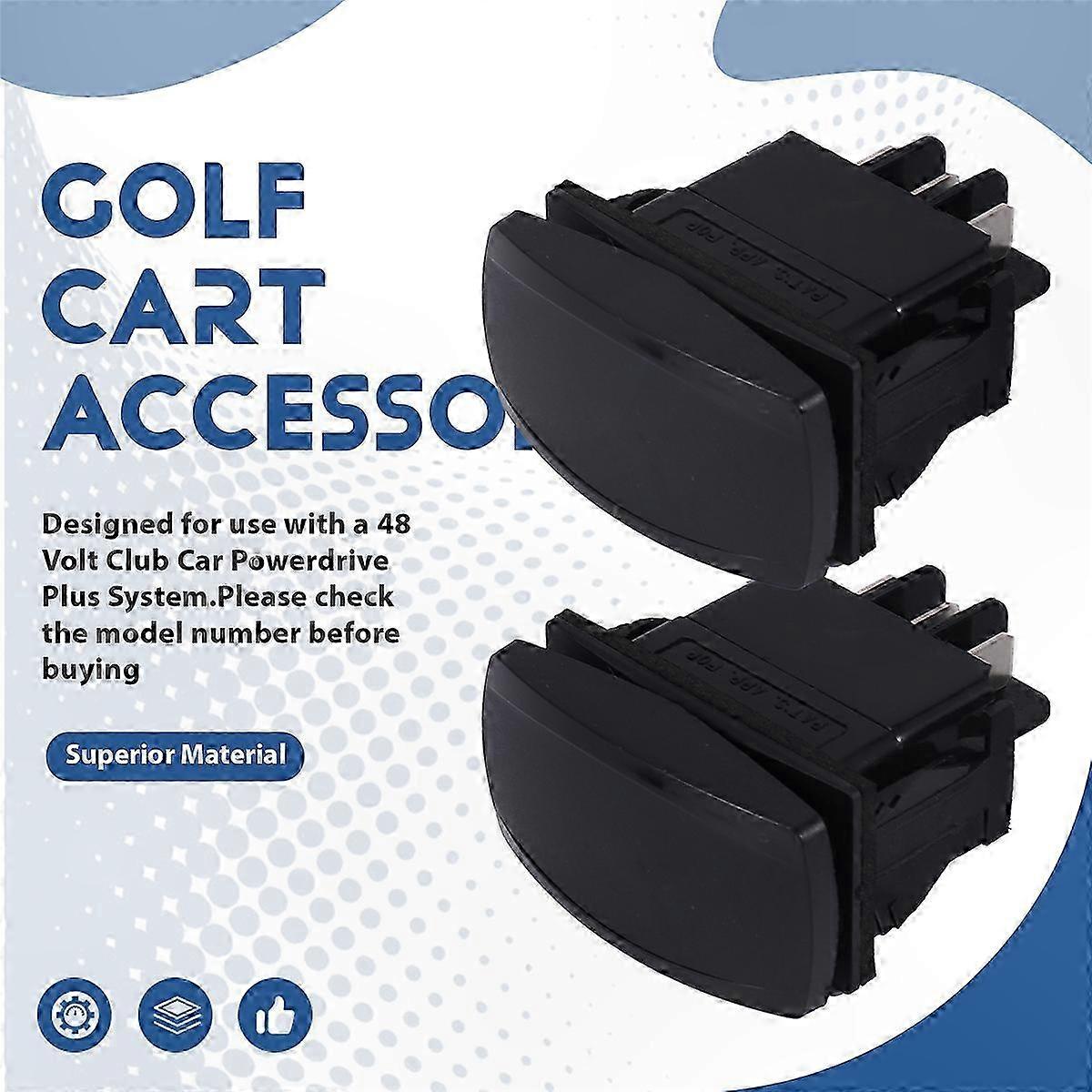 Golf Cart Direction Control Switch Set for Club Car and Precedent Models, 2-Pack