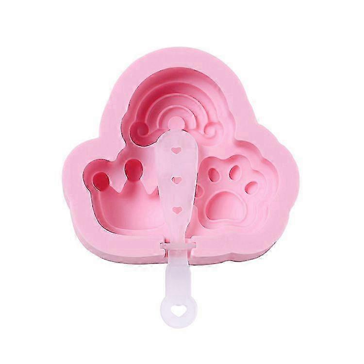 Popsicles Molds For Kids Ice Mold Cute Ice Mold For Toddlers Easy To Clean Popsicle Maker Stackable Baby Popsicle Molds Silicone Ice Tray Large