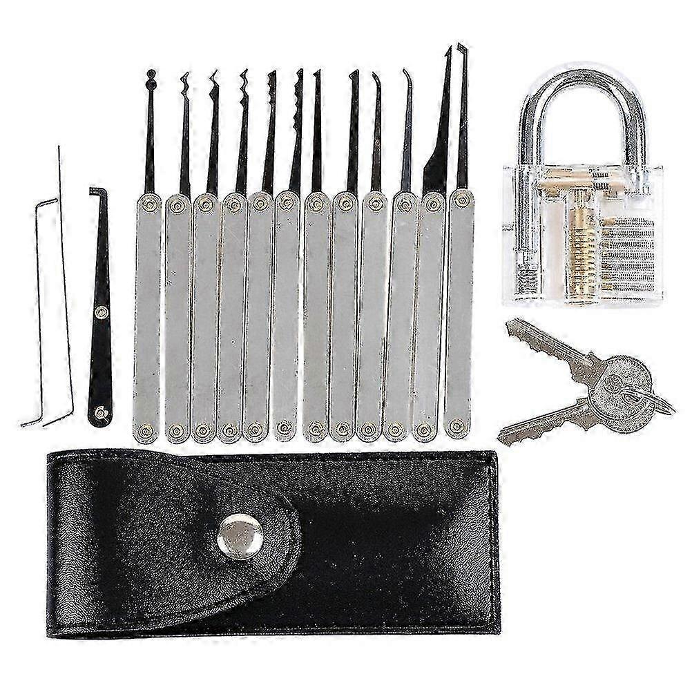 15 In Lock Pick Tools Lock Picking Kit Lockpicking Set Professional Lock Pick Set Lock Picking Tools