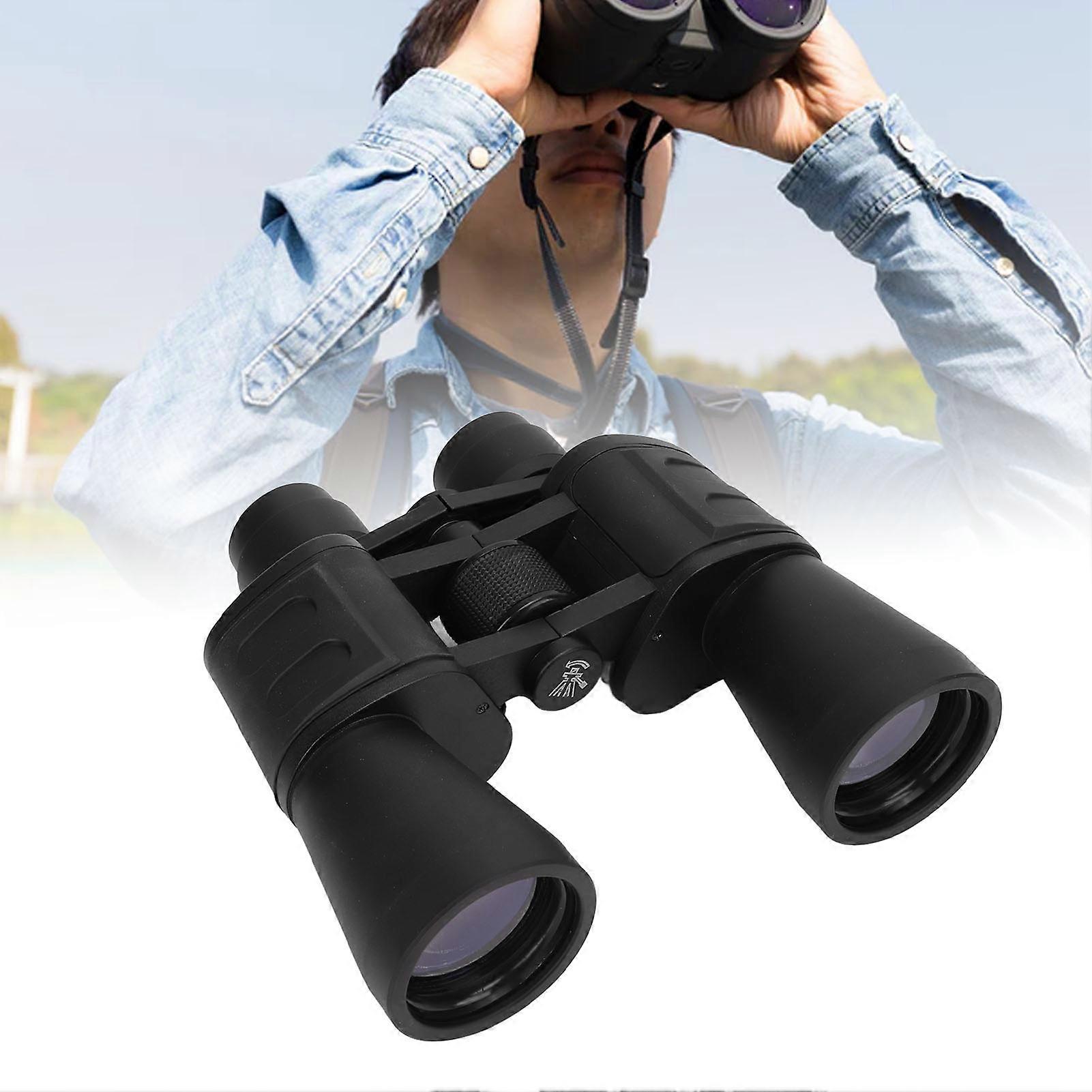 Compact Binoculars 50mm Lens, 18mm Eyepiece, Foldable, Ergonomic
