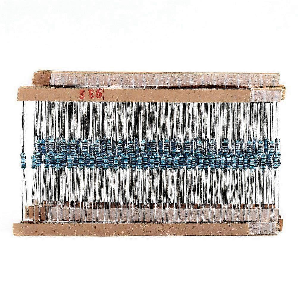 High quality 1280 pcs 64 resistance values (1-10 ohms) 1/4W metal film resistor