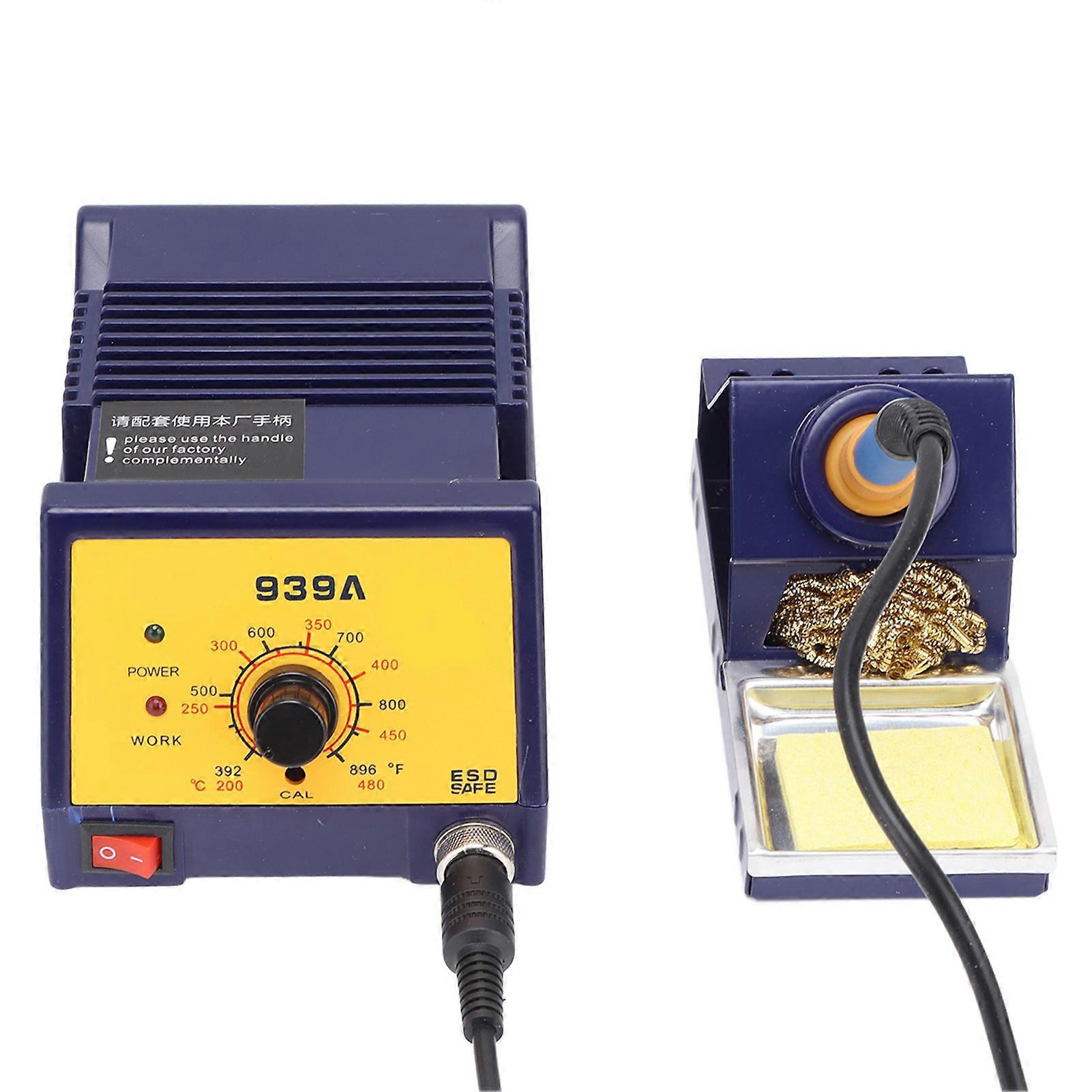 Soldering Station Adjustable Temperature Welding Machine 90W 939A ‑ Input