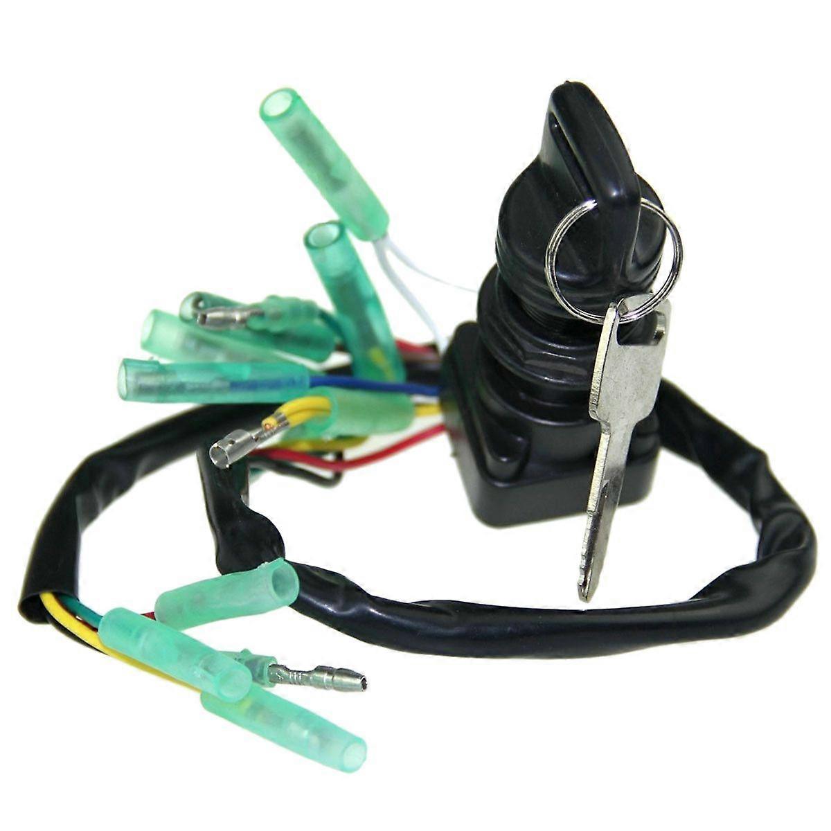 Ignition Switch Key Assembly for Outboard Motor Control Box 2/4-Strok 703-82510-43-00