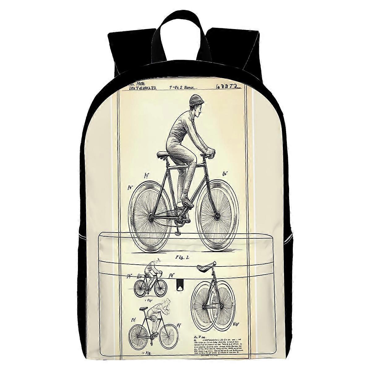 Travel Laptop Backpack, Fits 15.6 Inch Notebook, Durable Daypack with Multiple Compartments for Students Business Work U2011