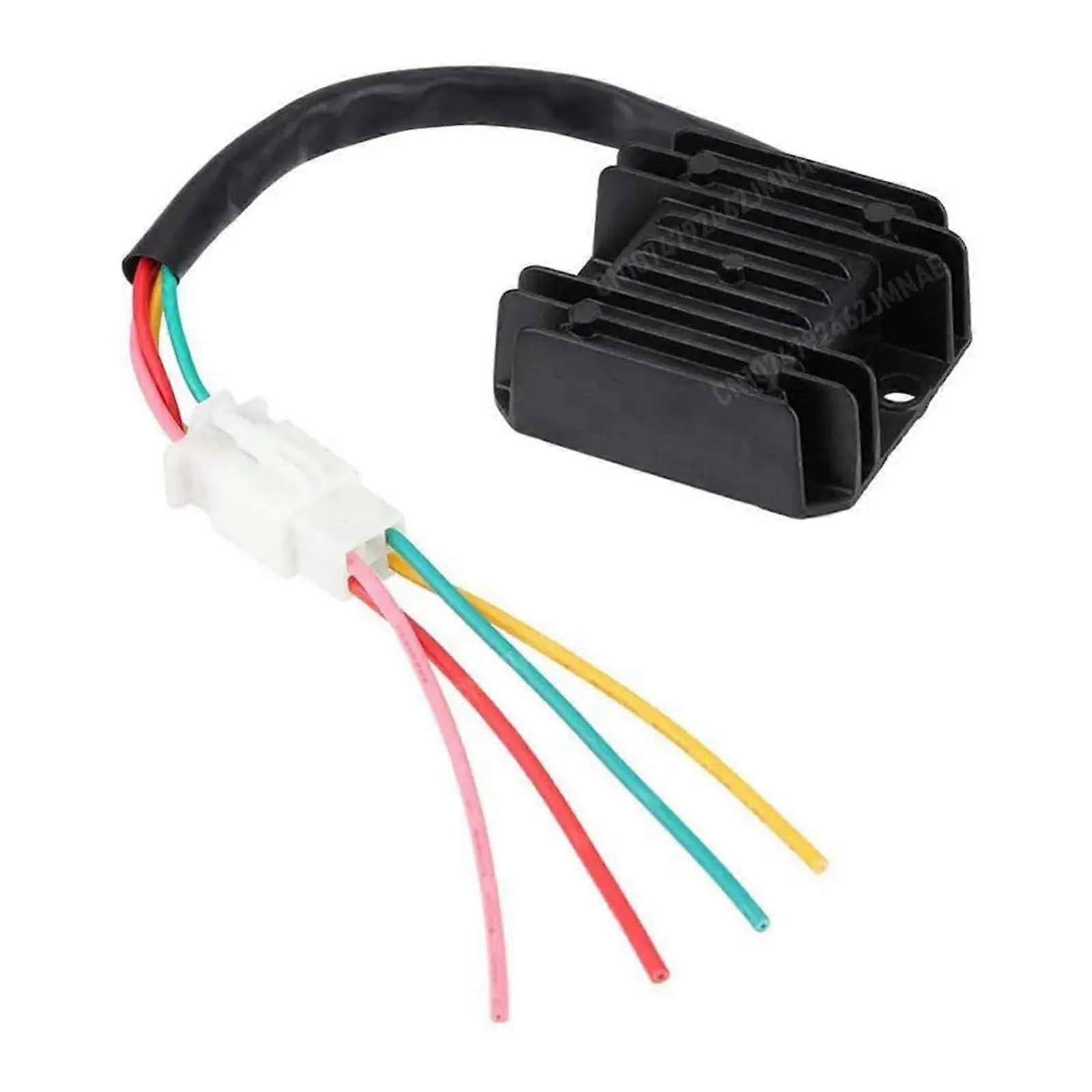 Voltage Regulator Rectifier CG125250CC Motorcycle 4Wire 1 Piece