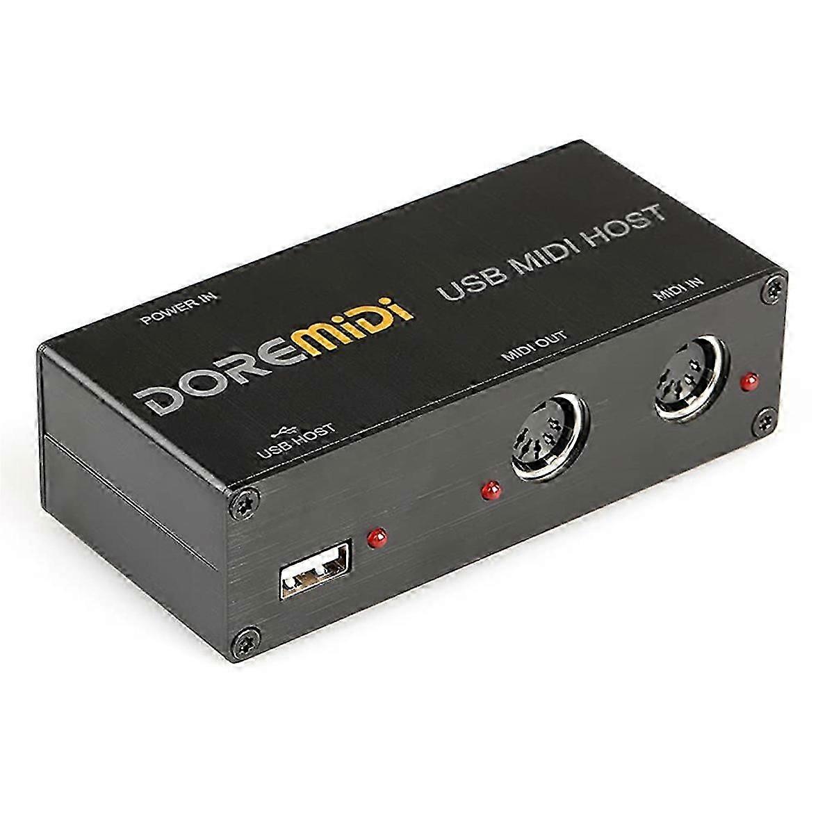 DOREMiDi 1 USB to MIDI Host Guitar Effector MIDI Synthesizer Generator MIDI Interface Devices Electr