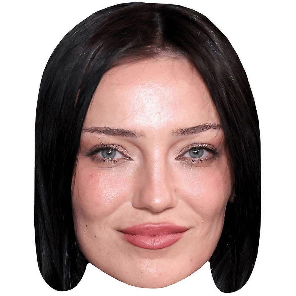 Simone Murphy (Dark Hair) Celebrity Mask, Flat Card Face