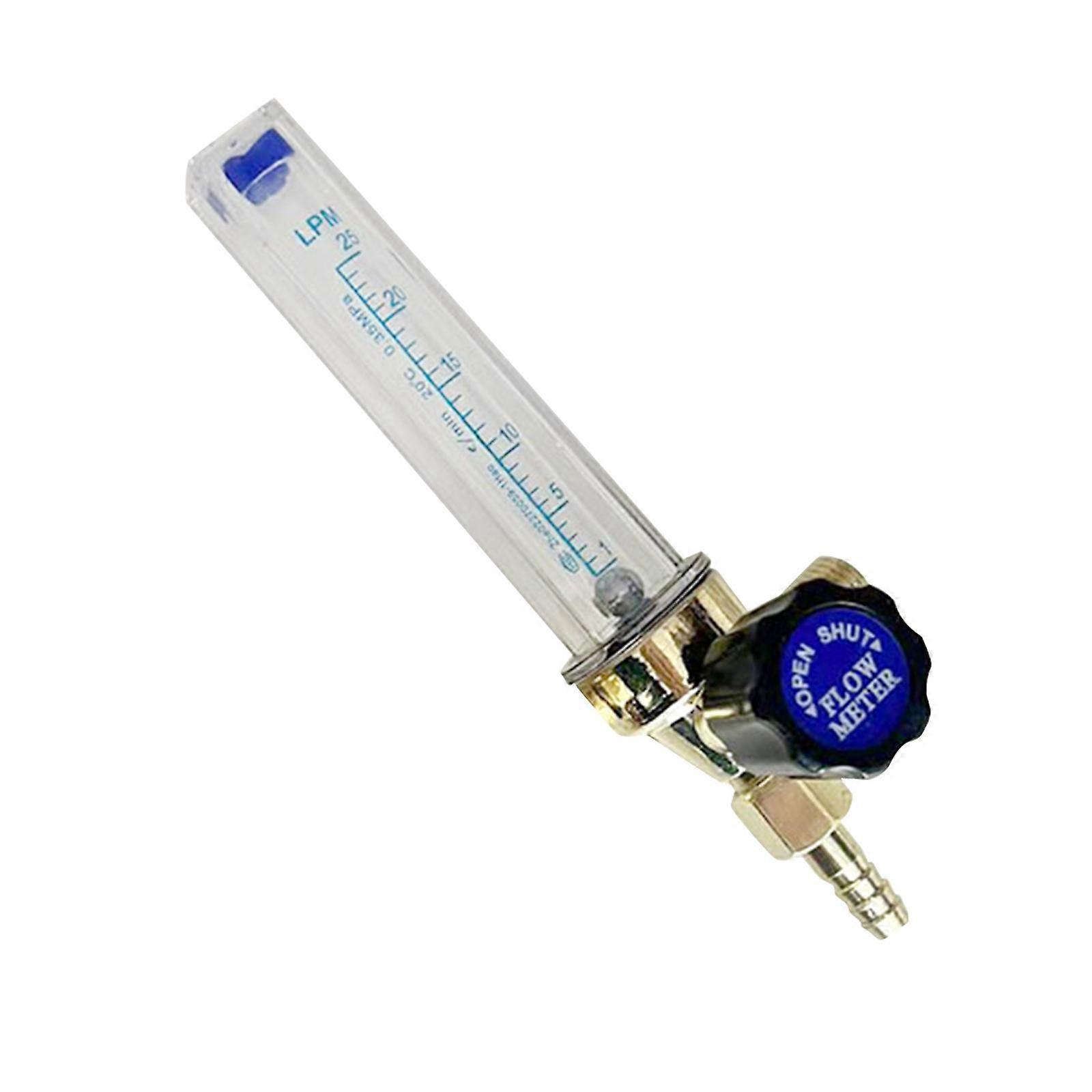 CO2 Flow Meter M14 x 1.5mm Thread Flowmeter 1-25L/Min Argon CO2 Flow Meter