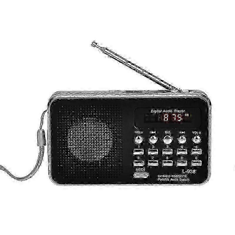 L-938 Mini Radio FM Altoparlante Digitale Modulation de fréquence portugaise