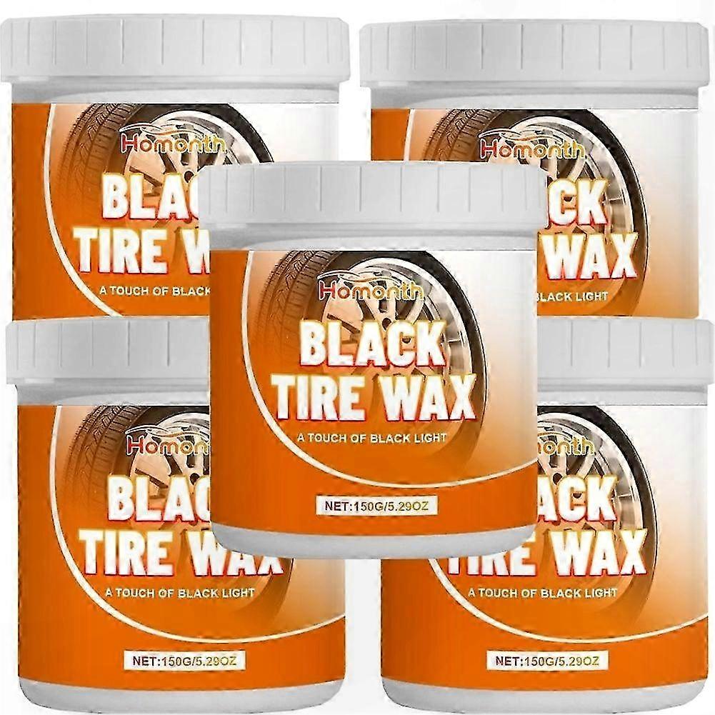 Tire Shine Wax and Wheel Hub Cleaner for Rust Removal and Decontamination Solution