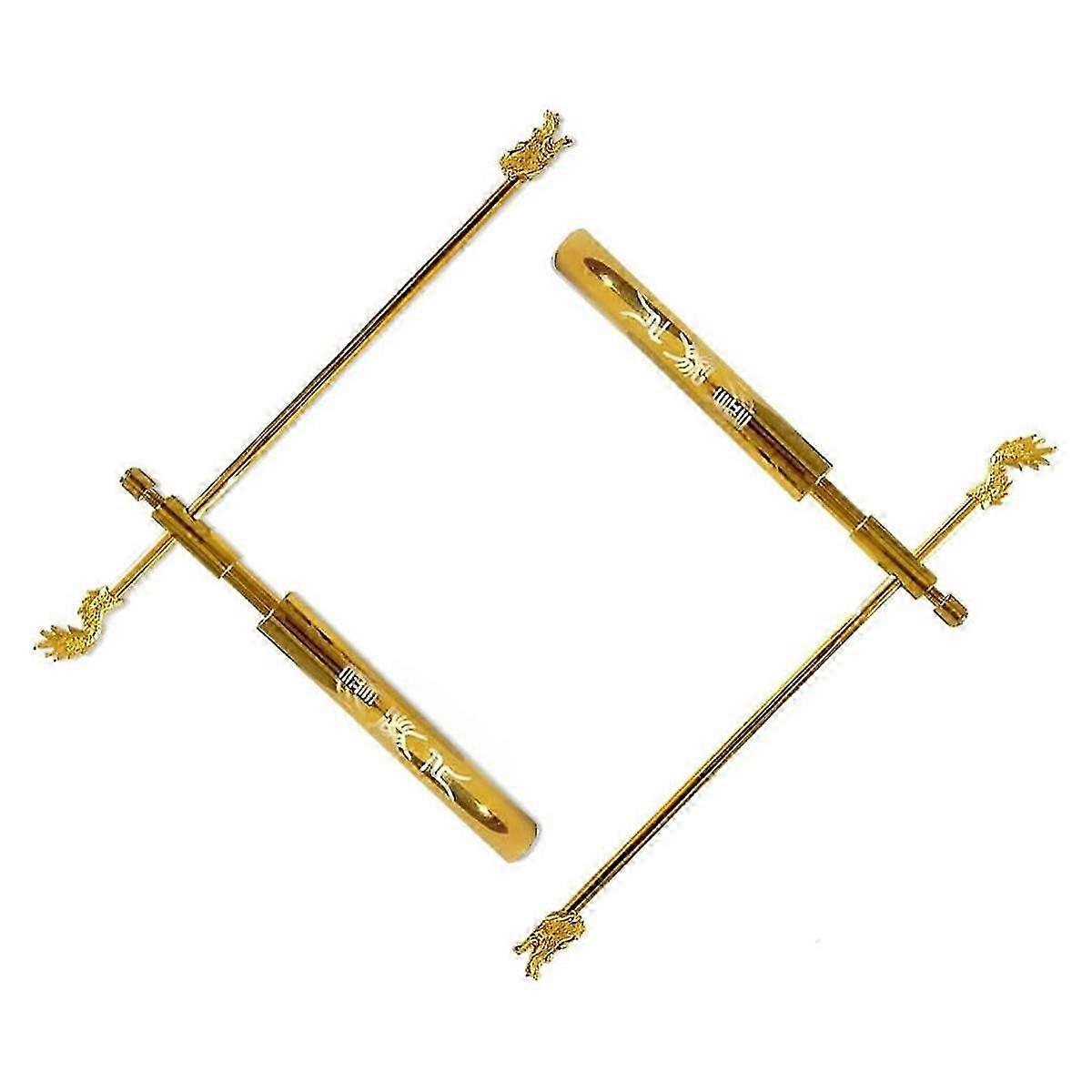 Golden Dragon Copper Dowsing Rods, Detachable, Easy to Carry, Easy to Operate, Suitable for Various Occasions