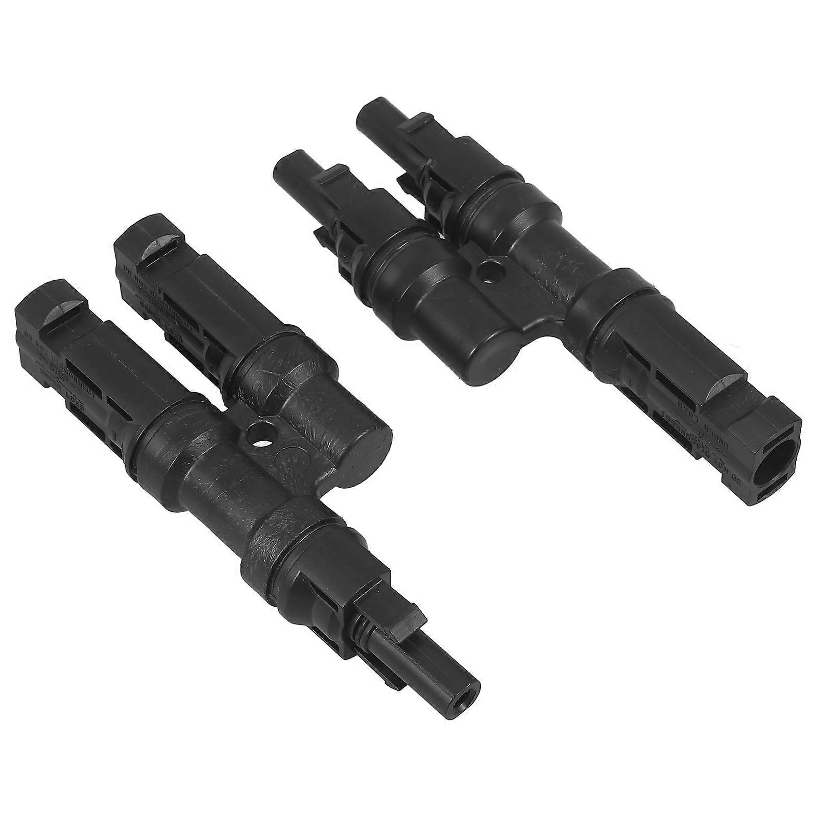 Solar Photovoltaic Connector for Electrical Connector 1Pair T-Shaped Design
