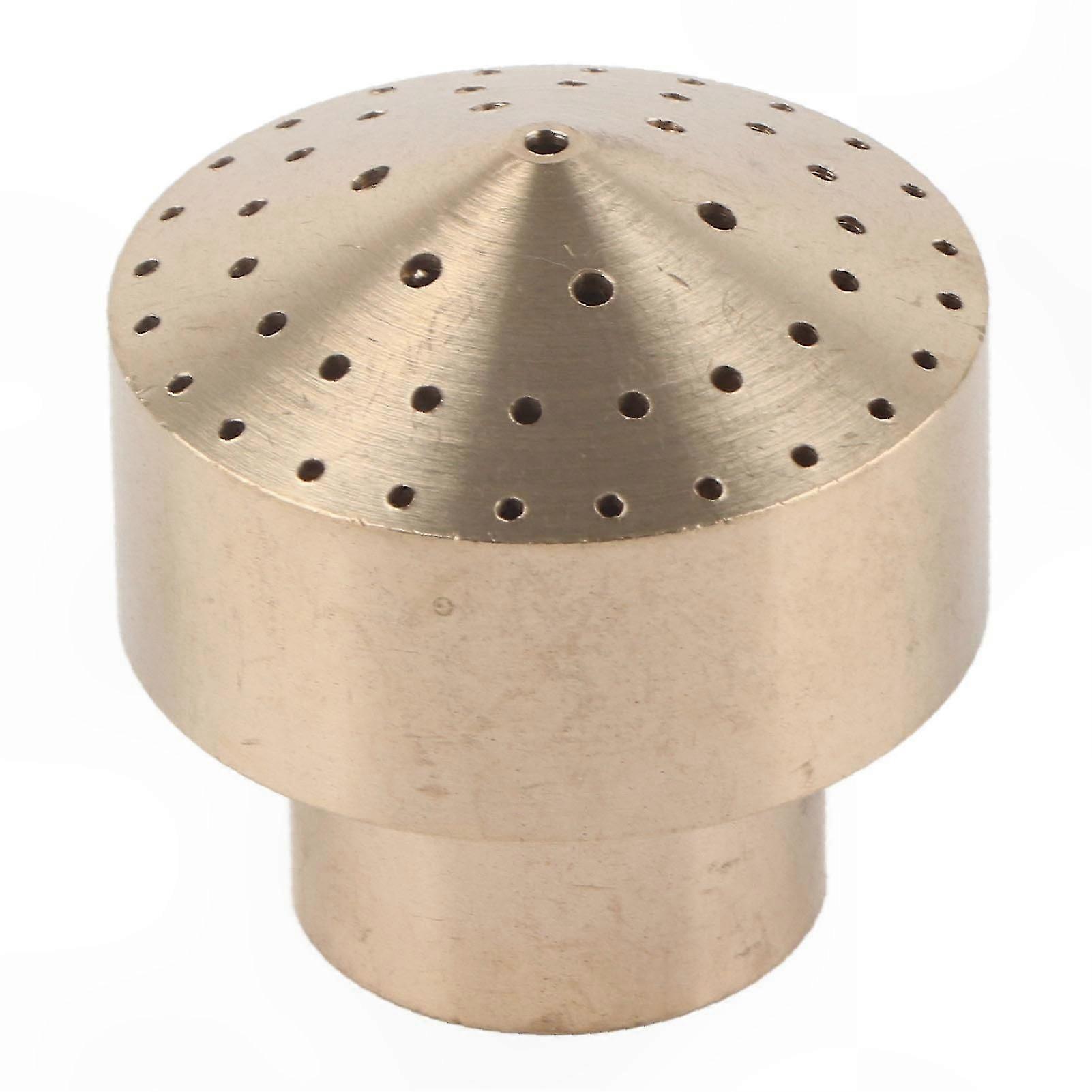 Brass Garden Sprinkler Head with 1/2 Inch Connection High-Pressure Resistant Durable Design for Decorative Water Spray Features Functional and Reliabl