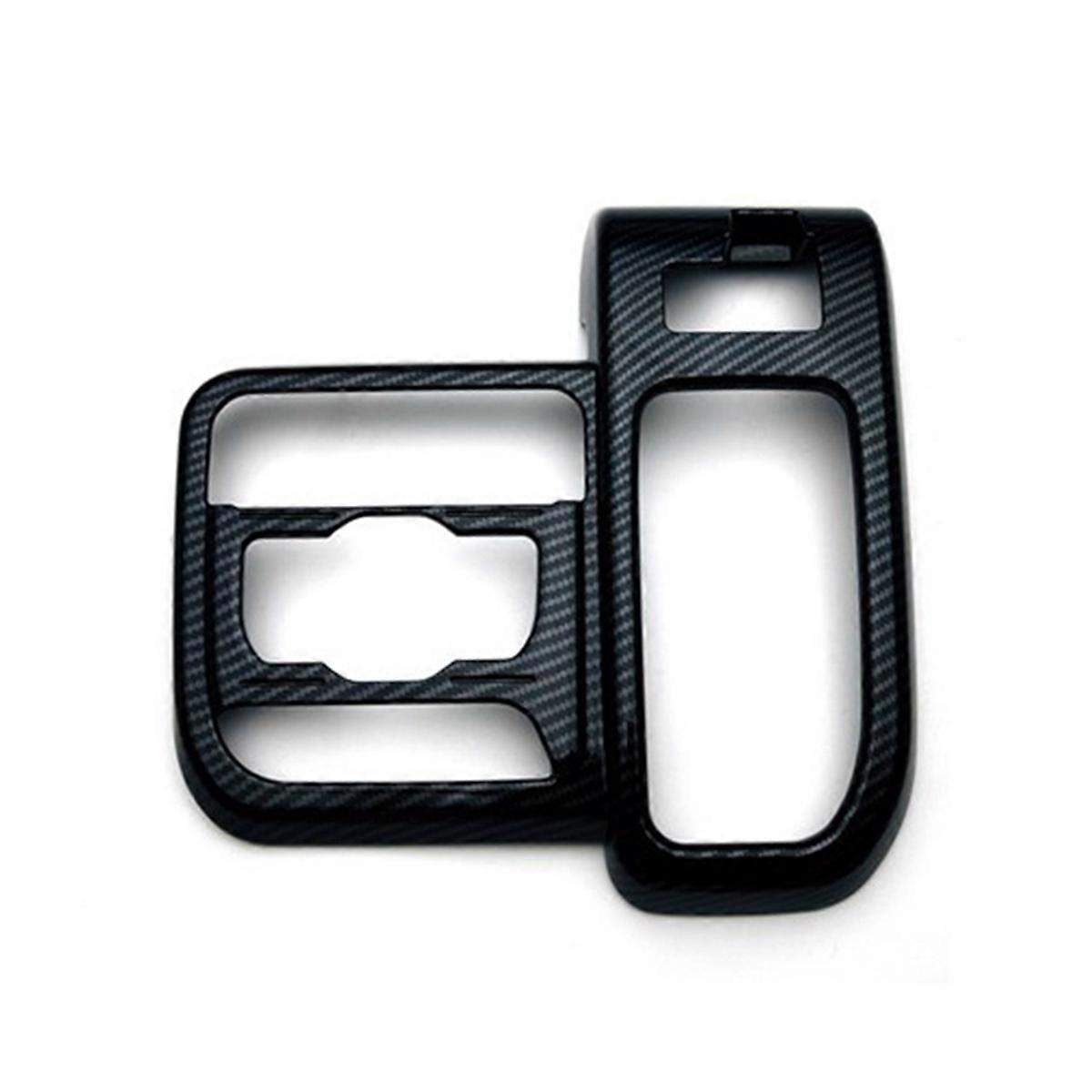 For RHD Center Control Gear Panel Cover Trim Sticker,A