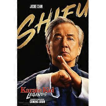 2025 Promo Film Karate Kid Legends Shifu Jackie Chan Quebra-cabeças Quebra-cabeças de Madeira Brinquedos Educativos Estilo 0059