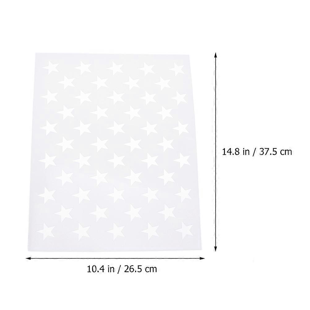 Five-Pointed Star Template 3Pcs Wall Painting Stencils for Drawing Use