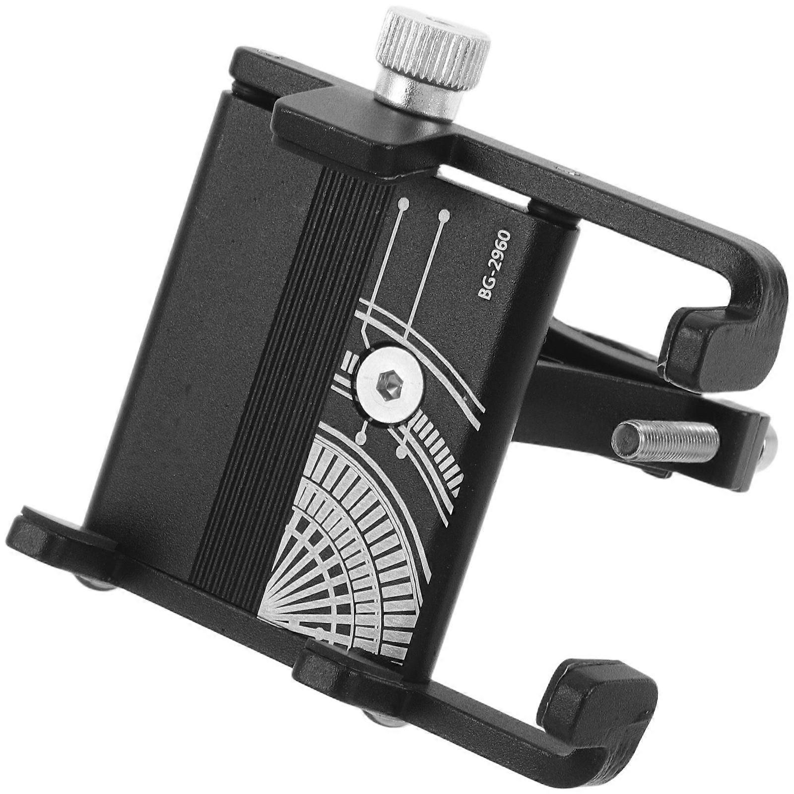 Handlebar Phone Mount For Cycling Navigation Multi-Function Durable Design Aluminum Alloy 1Set