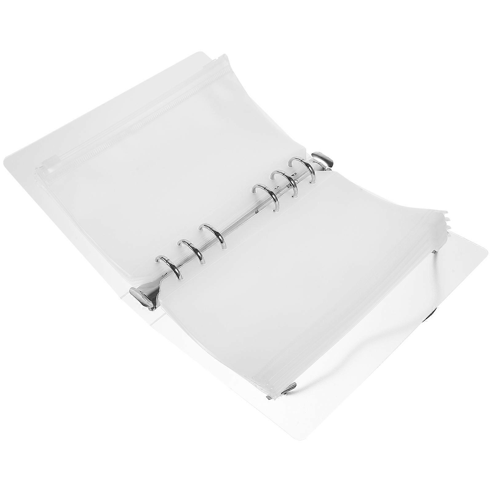 Secure Storage For Pills And Small Items Binder Shell With 20 x Binder Pill Bags Stylish Design For On-the-Go Use
