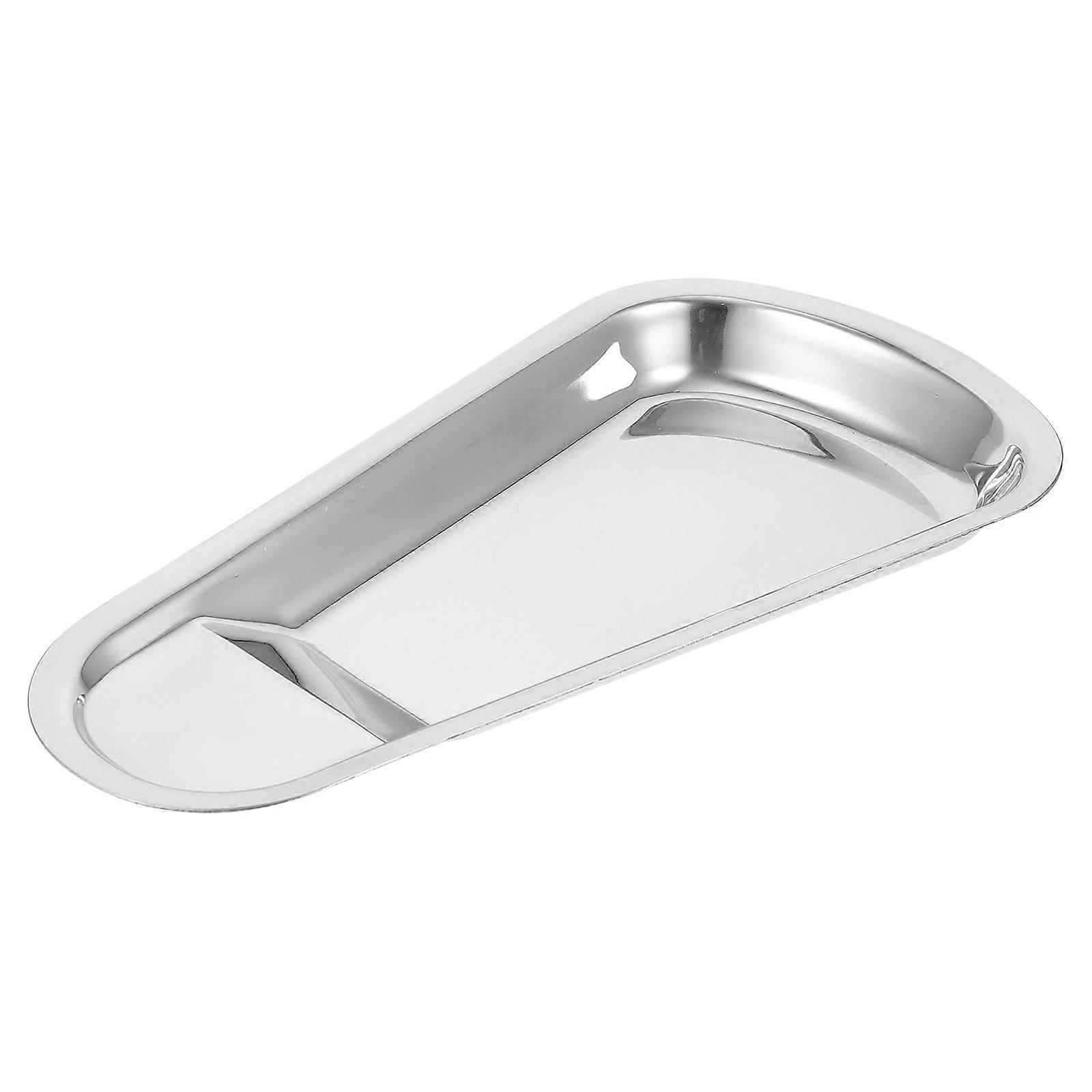 Stainless Steel Tray Serving Tray Multi-Functional Spoon Ladle 3Pcs