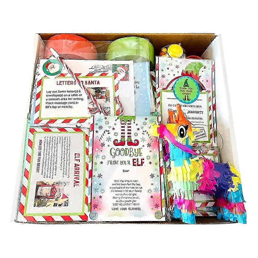 Elf Kit 12/24 Days Of Christmas Countdown Gift Set Days Of Elf Magic Creative Gift Sets Blinds Box Toy Gift Props New Fun Random 2025
