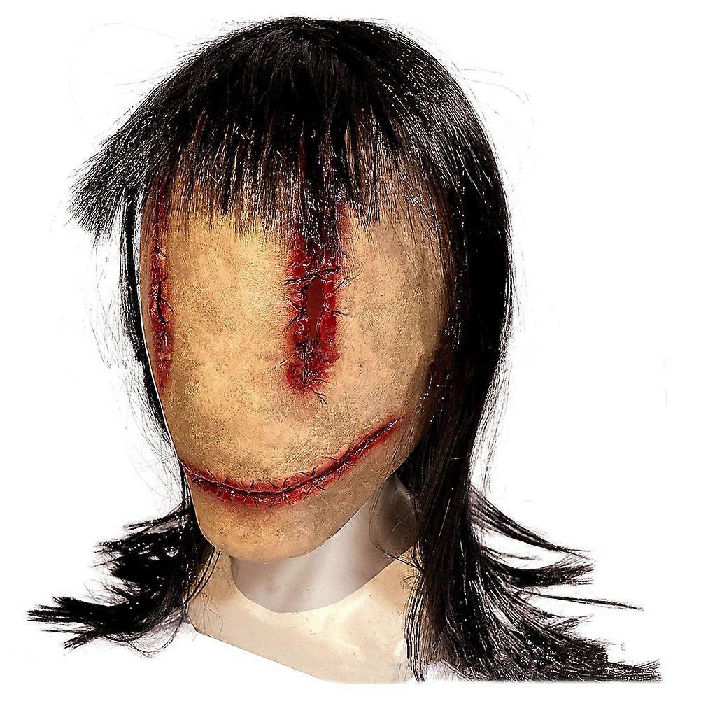 Creepy Halloween Mask with Latex Material for Halloween Party Scary Mask
