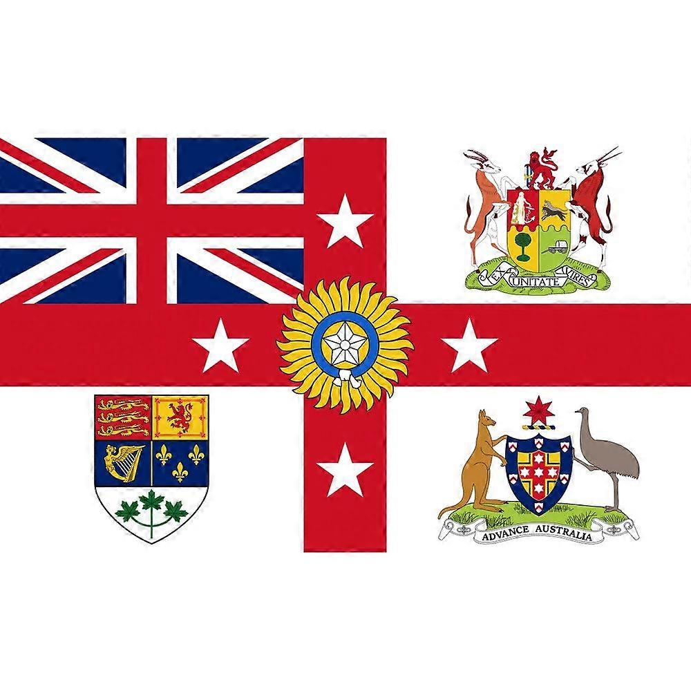 Britisk imperium digitaltrykt polyesterflag AX 091