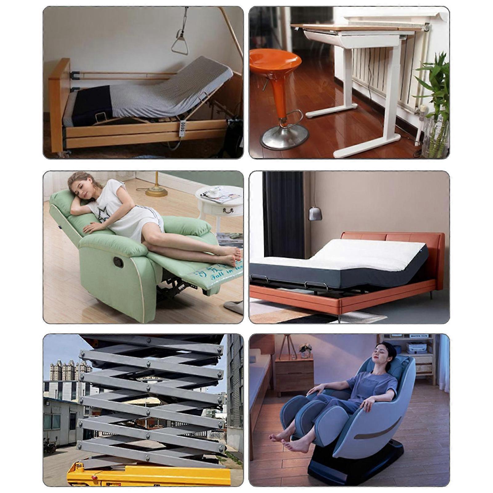 100mm 12V Mini Linear Actuator, 15mm/s, 50N, Low Noise