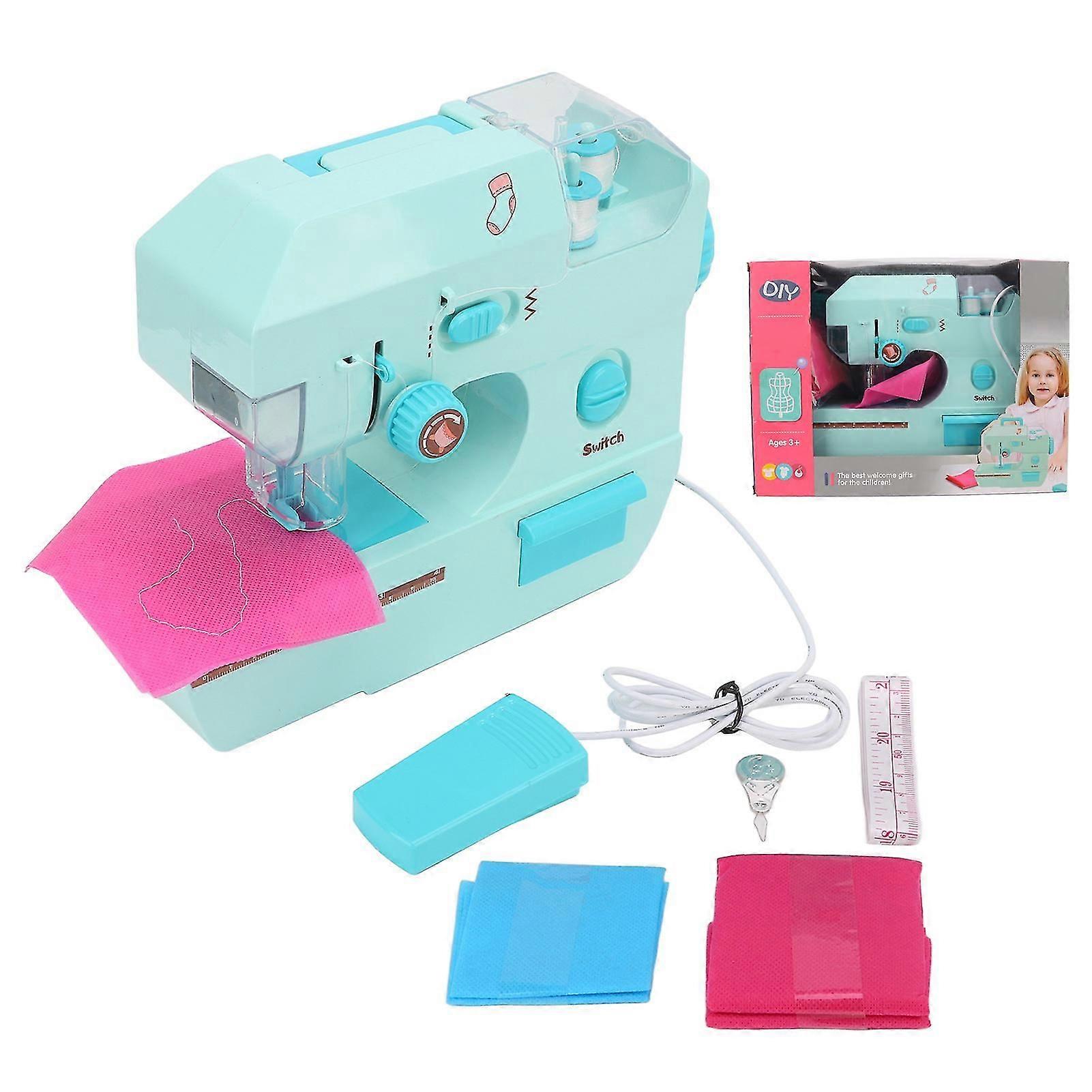 Portable Sewing Machine Mini Sewing Machine with Pedal Switch for Beginners Kids 3 Years Old and Above