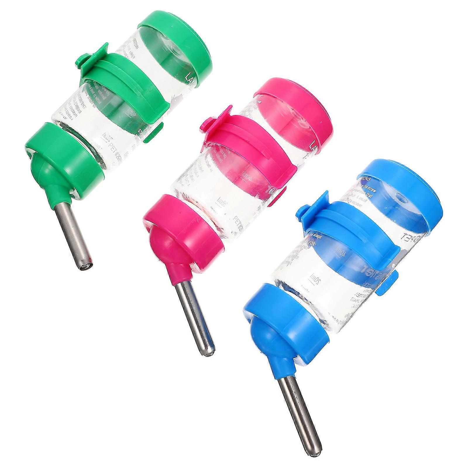 Convenient Hamster Water Bottle for Household Pets 6Pcs Pack