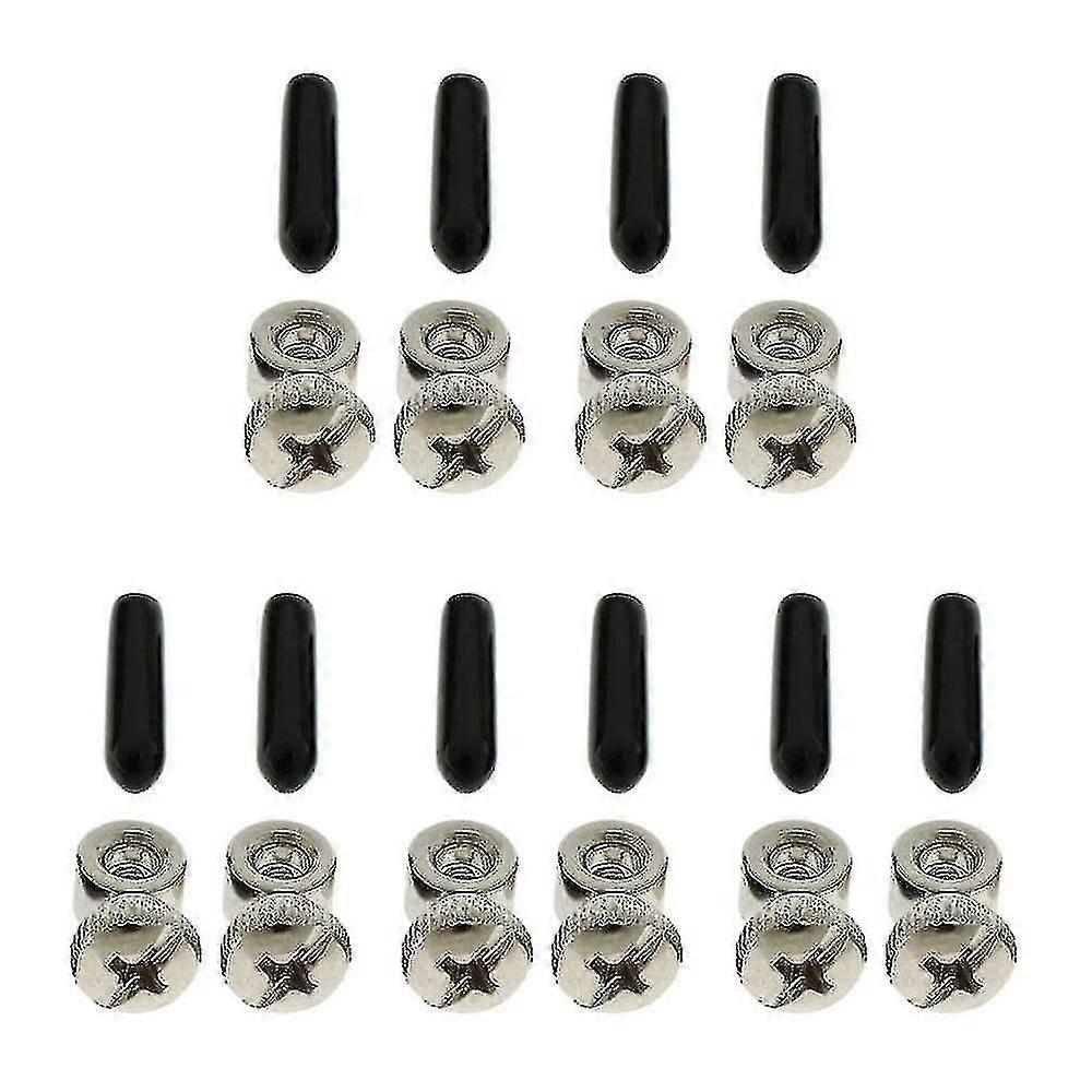 5 סטים ברגים חלופיים מכסי קצה לקפיצת כבל מהירות דילוג על חבלים כבלים אביזרים חלקים