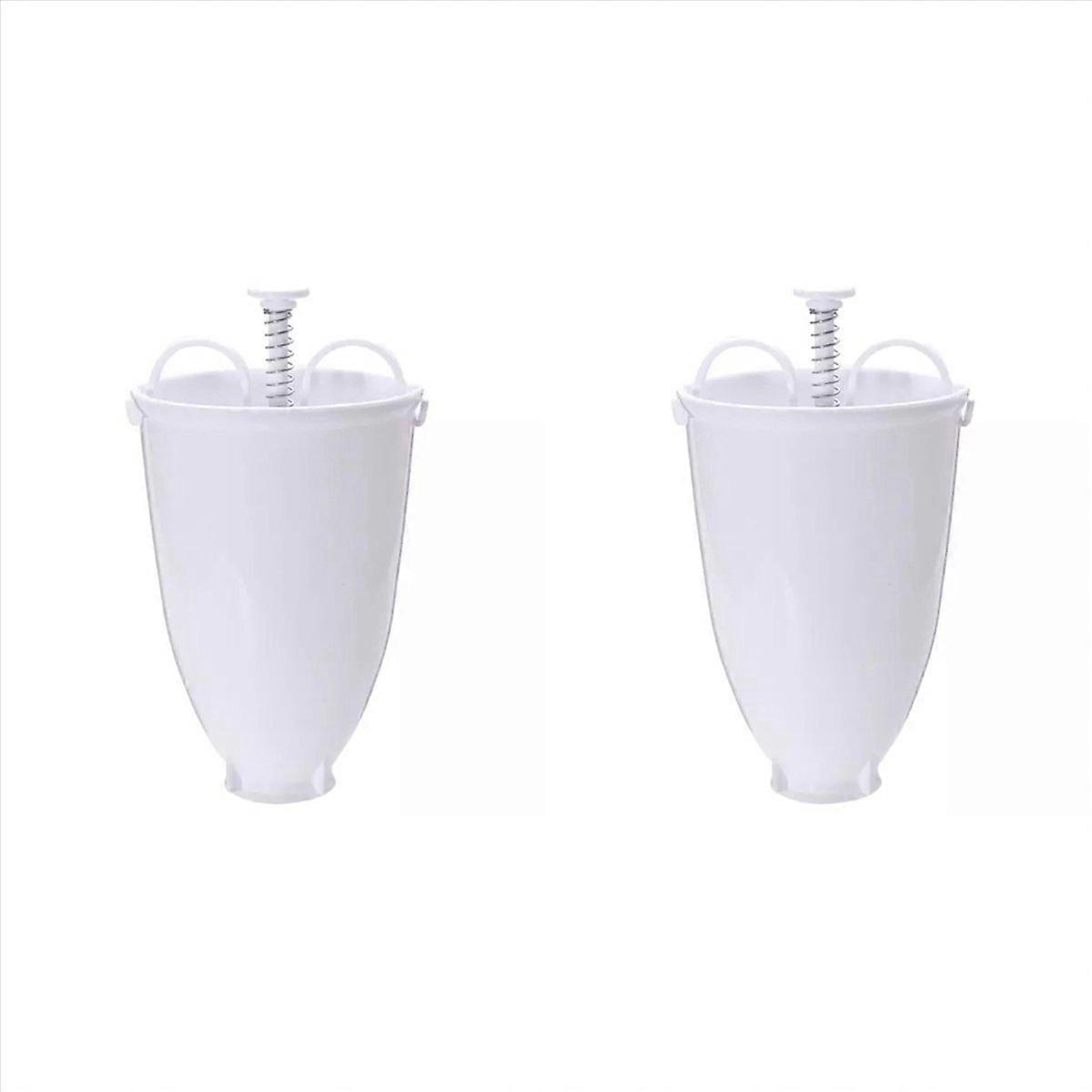 2X DIY Donut Dough Maker Machine Manual Dispenser Kitchen Utensil Tool