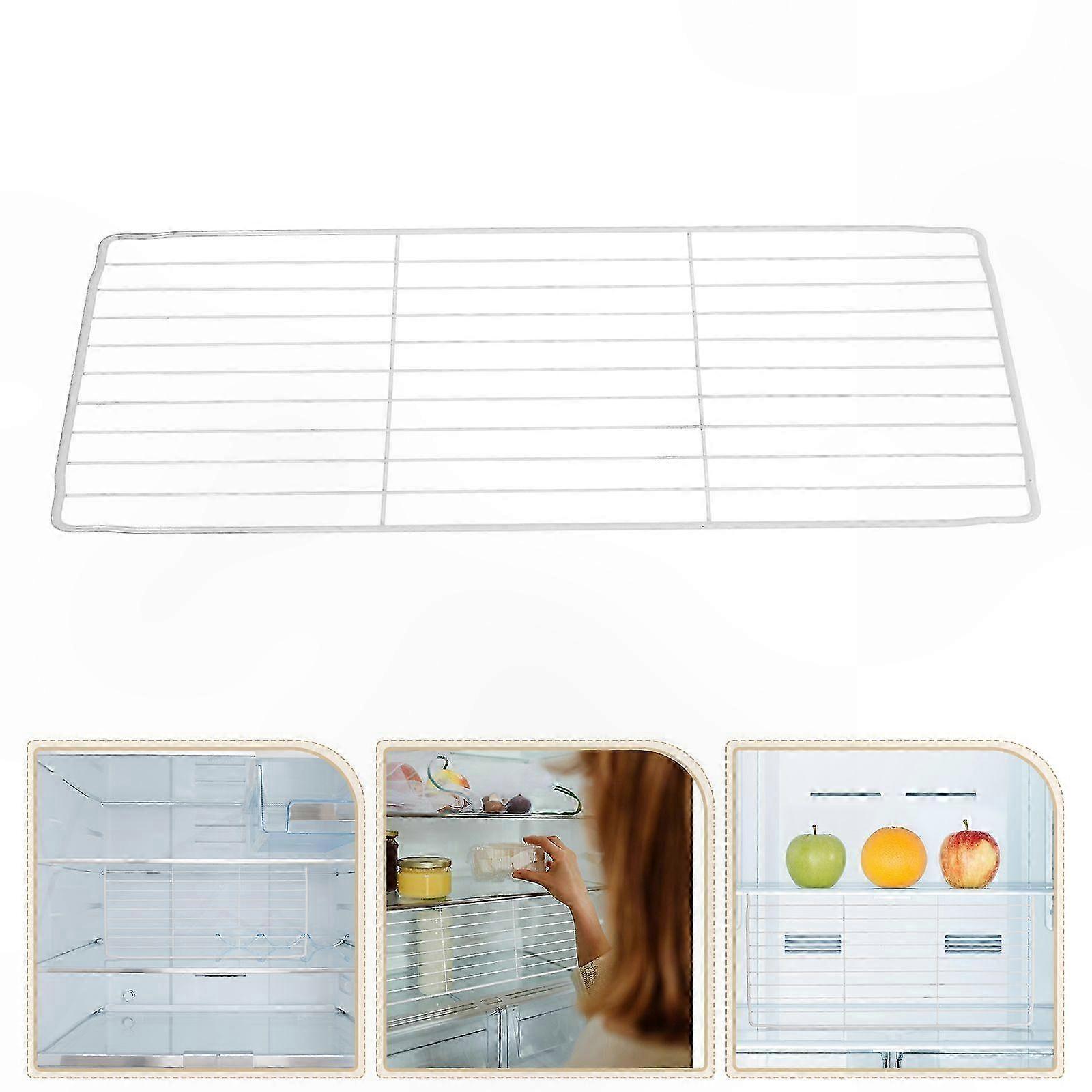 Freezer Storage Basket: Metal Wire Divider for Food Organization and Categorization Container Partition Solution