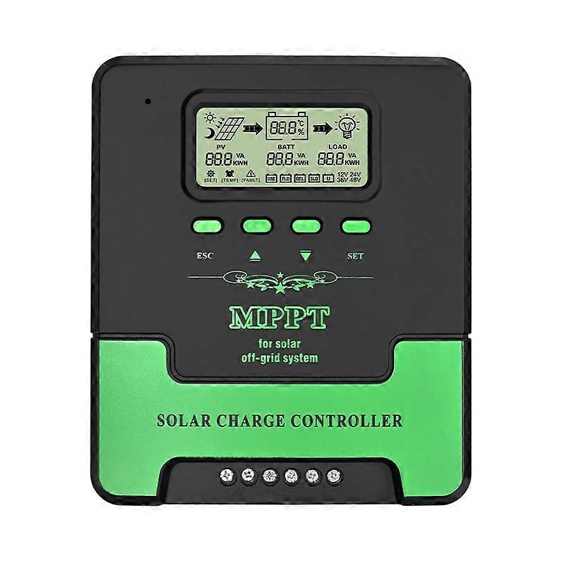 12V/24V 60A MPPT Intelligent Lighting Identification Solar Controller