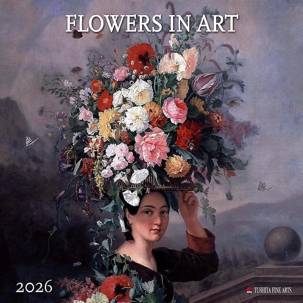 Tushita Flowers In Art Calendar 2026